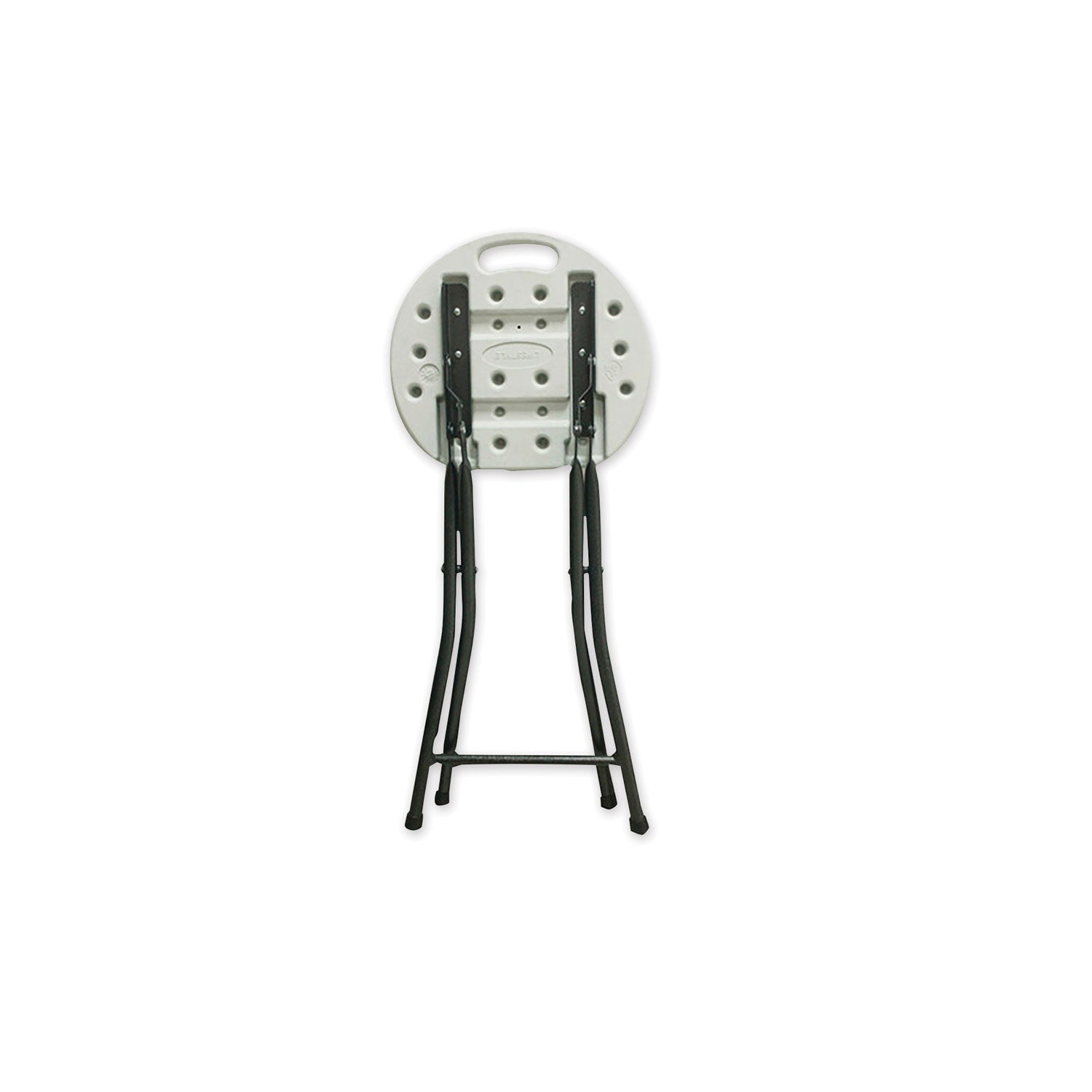 Rough n Ready® 4 Pack Folding Stool, Platinum Granite - 26" H