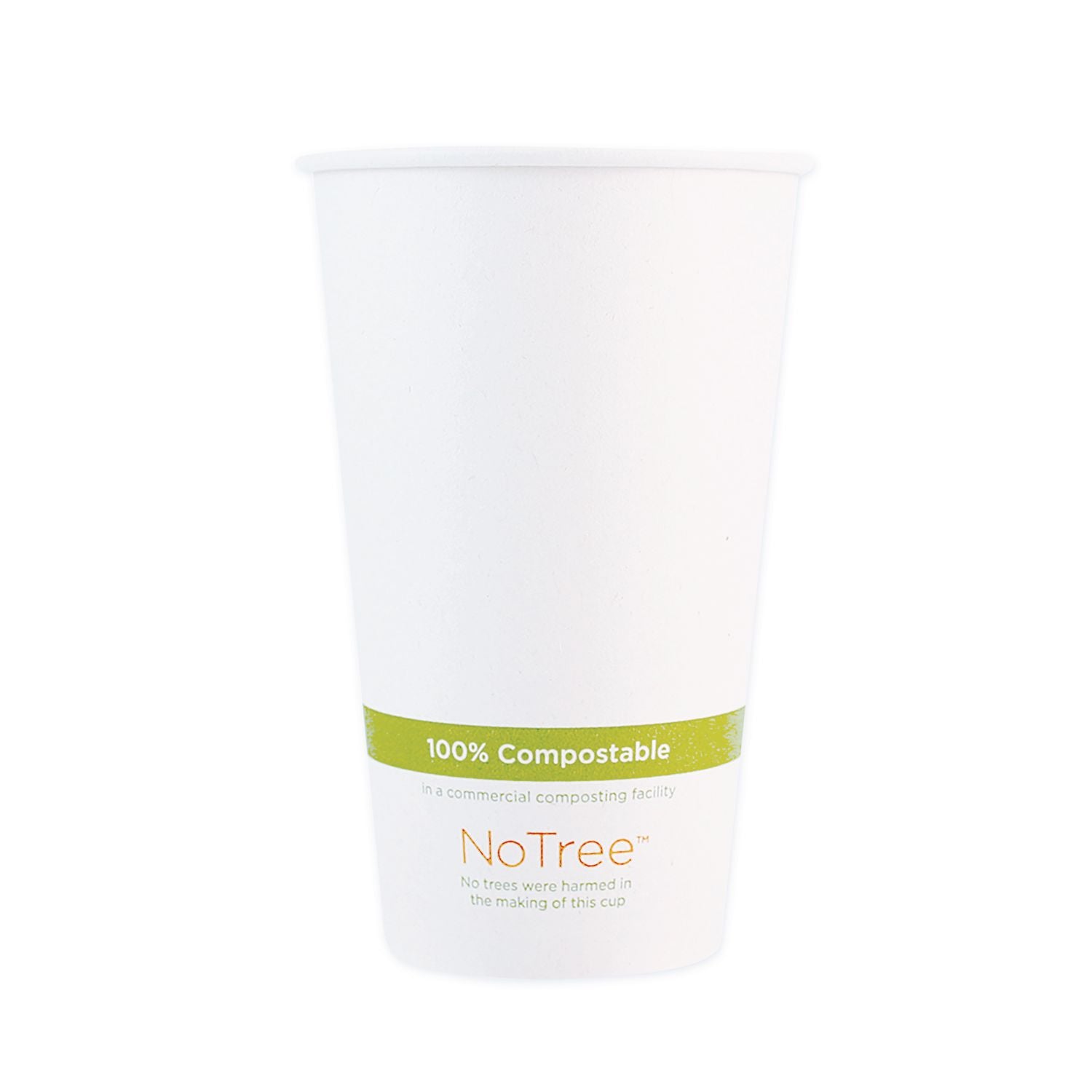 Notree Paper Hot Cups, 20 Oz, Natural, 1,000/carton