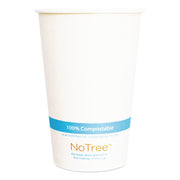 Notree Paper Cold Cups, 16 Oz, Natural, 1,000/carton