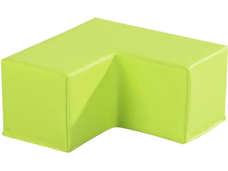 Mini Tiny Tot Modules Corner - Spring Green, 11.8"L x 11.8"W x 5.9"H