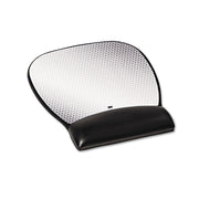 3M Gel Mouse Pad - 0.75" Height x 8.75" Width x 9.75" Depth - Black - Gel - 1