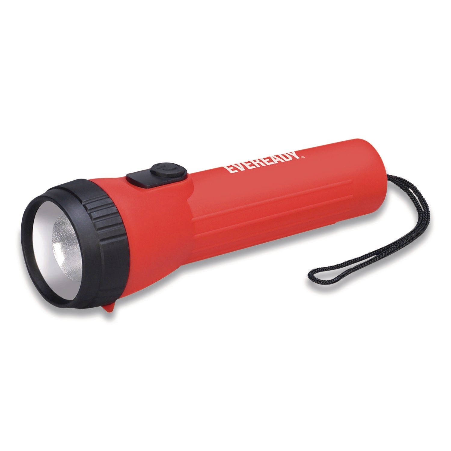 LED - 25 lm Lumen - 2 x D - Battery - Red - 1 Each