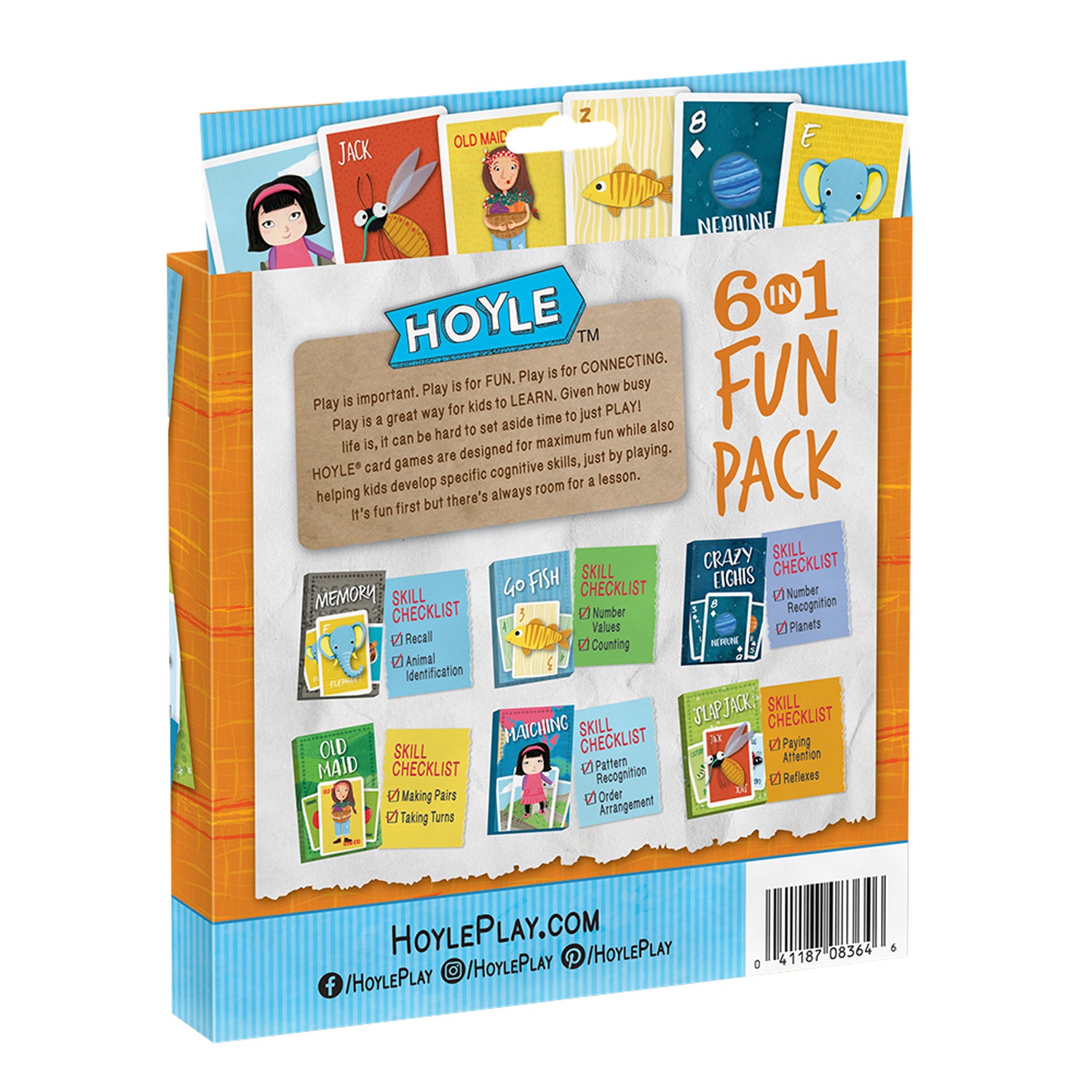 6 in 1 Fun Pack Classic Children's Games