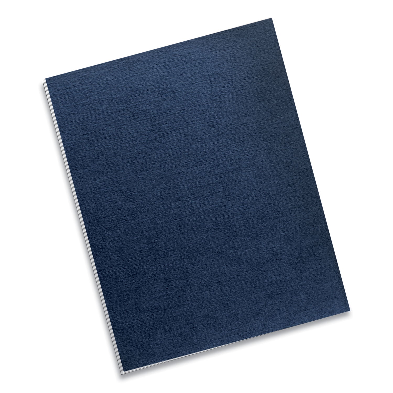 Fellowes Expressions Linen Presentation Covers - 11" Height x 8.5" Width x 0.1" Depth - For Letter 8 1/2" x 11" Sheet - Navy - Linen - 1 Pack