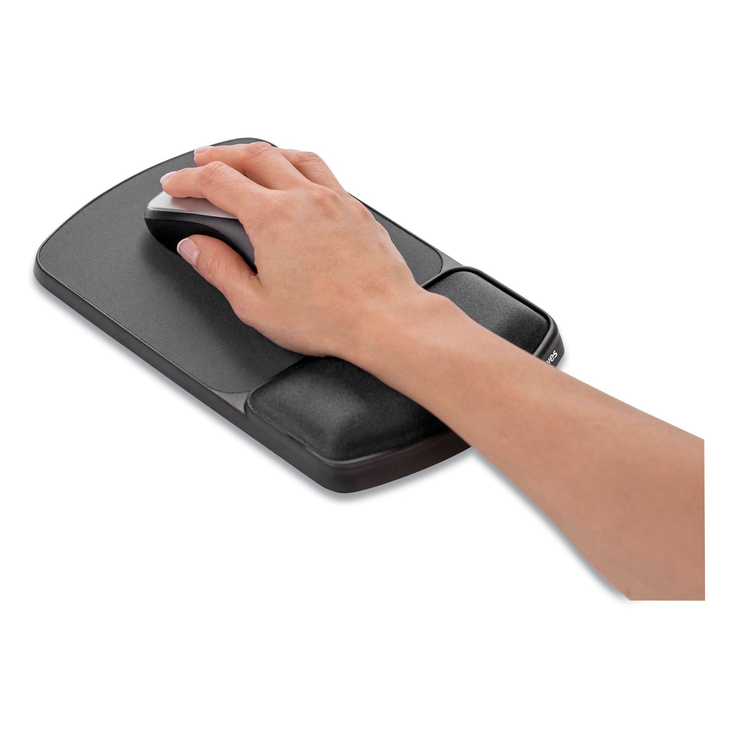 0.94" Height x 6.25" Width x 10.13" Depth - Platinum, Graphite - Gel - Wear Resistant, Tear Resistant, Skid Proof - 1 Each