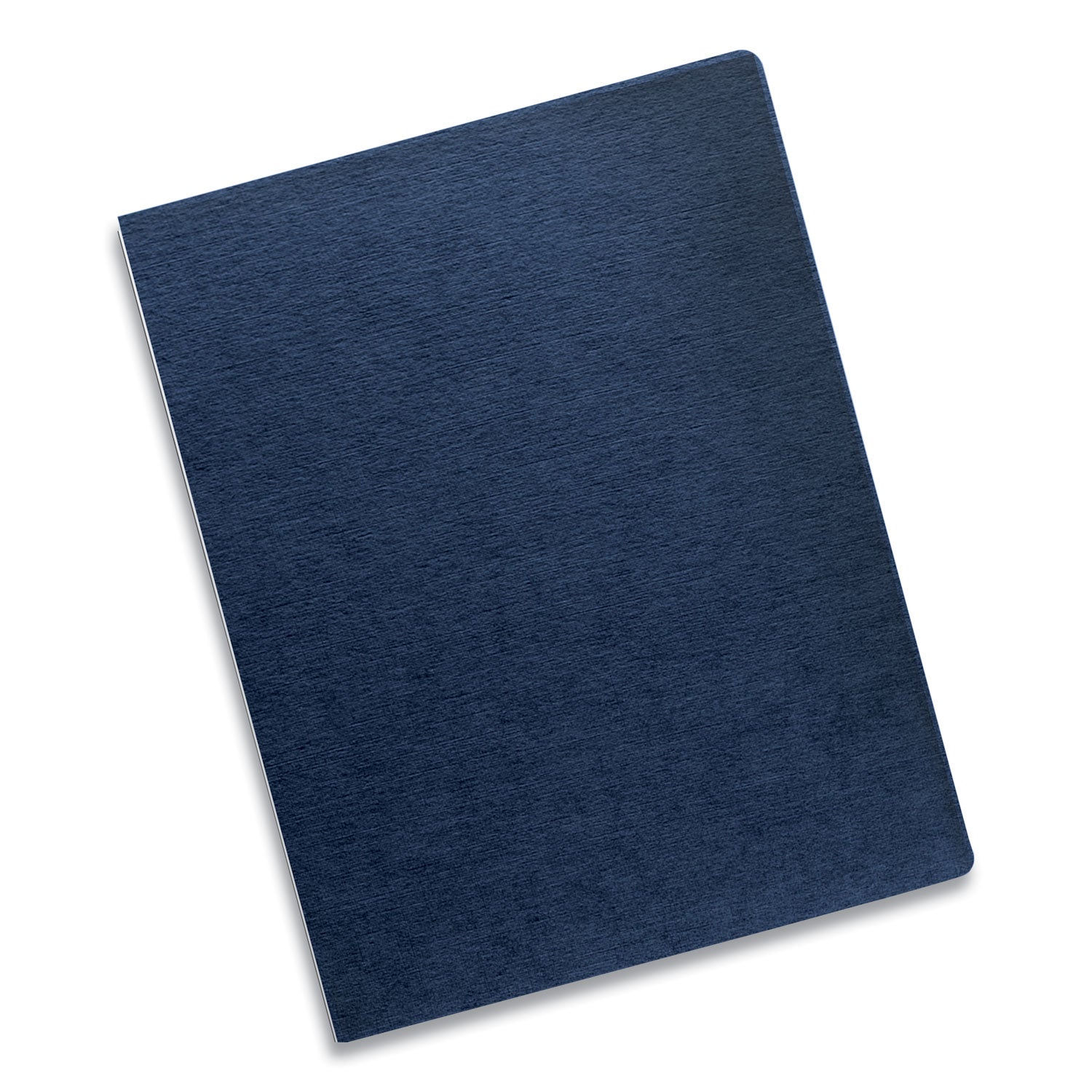 Fellowes Expressions Oversize Linen Presentation Covers - 11.3" Height x 8.8" Width x 0.1" Depth - For Letter 8 1/2" x 11" Sheet - Navy - Linen - 1 Pack