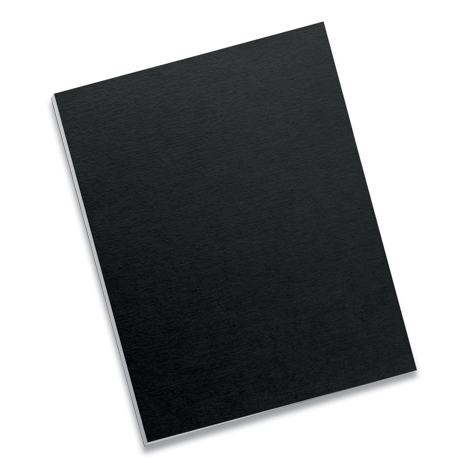 11" Height x 8.5" Width x 0.1" Depth - For Letter 8 1/2" x 11" Sheet - Rectangular - Black - Polypropylene - 1 Pack