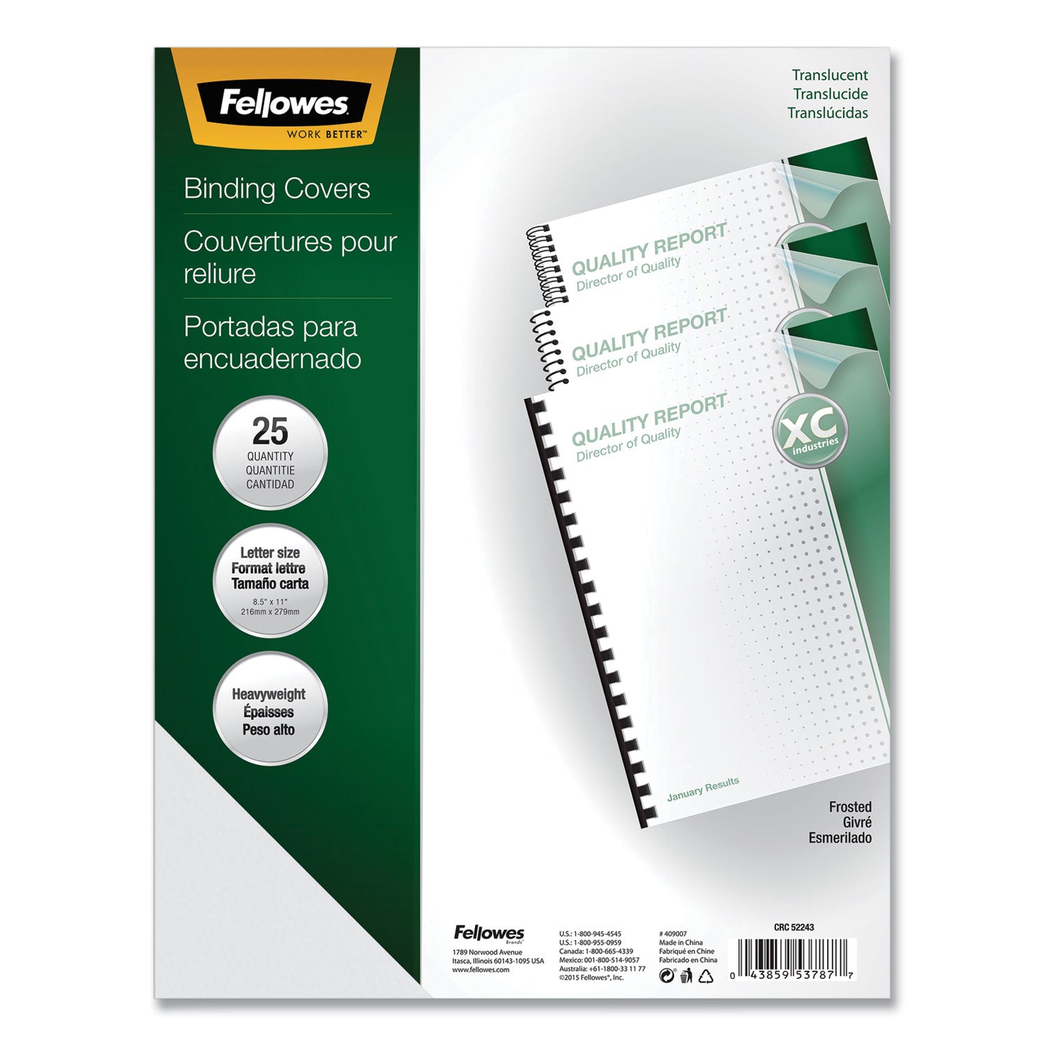 11" Height x 8.5" Width x 0.1" Depth - For Letter 8 1/2" x 11" Sheet - Rectangular - Clear - Polypropylene - 25 / Pack