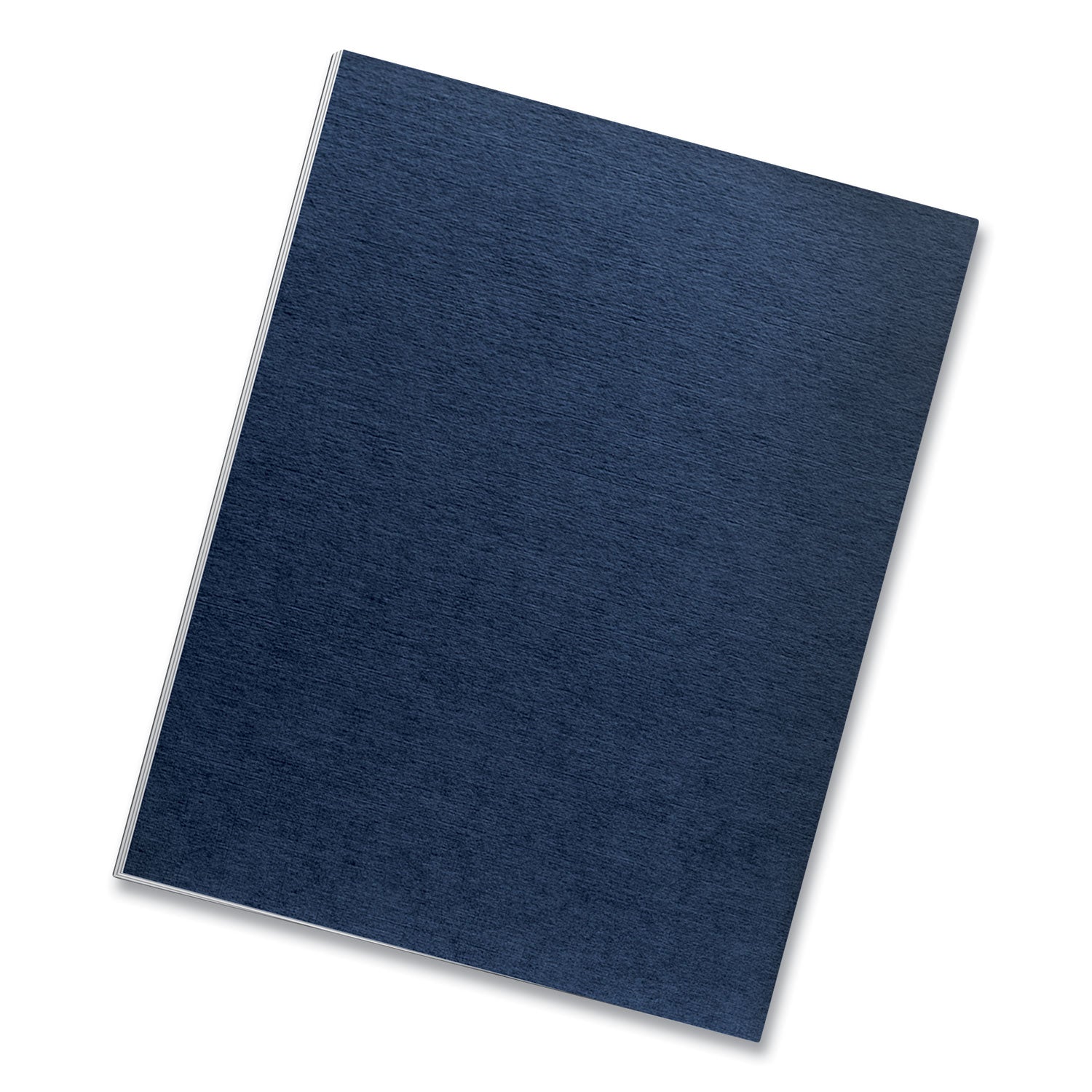 Fellowes Expressions Linen Presentation Covers - 11" Height x 8.5" Width x 0.1" Depth - For Letter 8 1/2" x 11" Sheet - Navy - Linen - 1 Pack