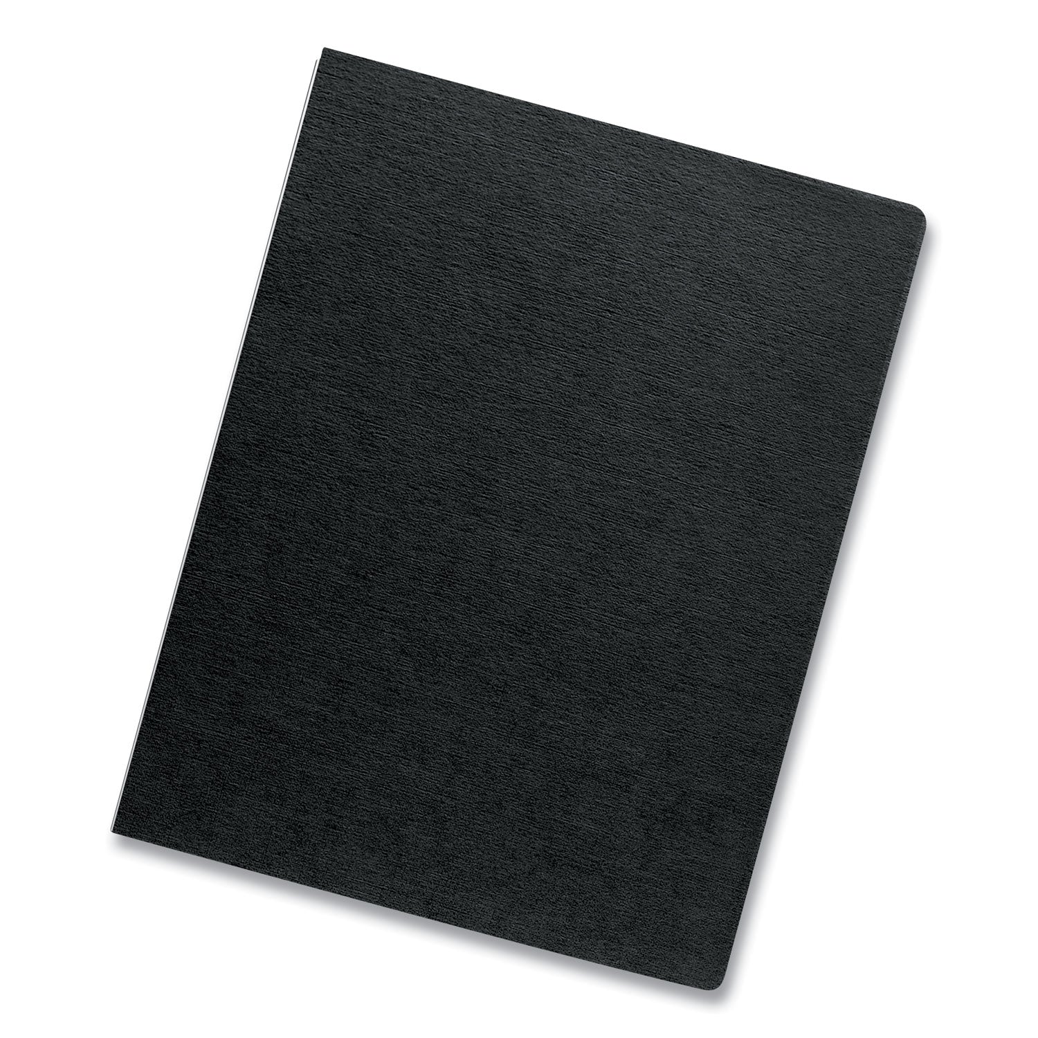 Fellowes Expressions Oversize Linen Presentation Covers - 11.3" Height x 8.8" Width x 0.1" Depth - For 8 3/4" x 11 1/4" Sheet - Black - Linen - 1 Pack