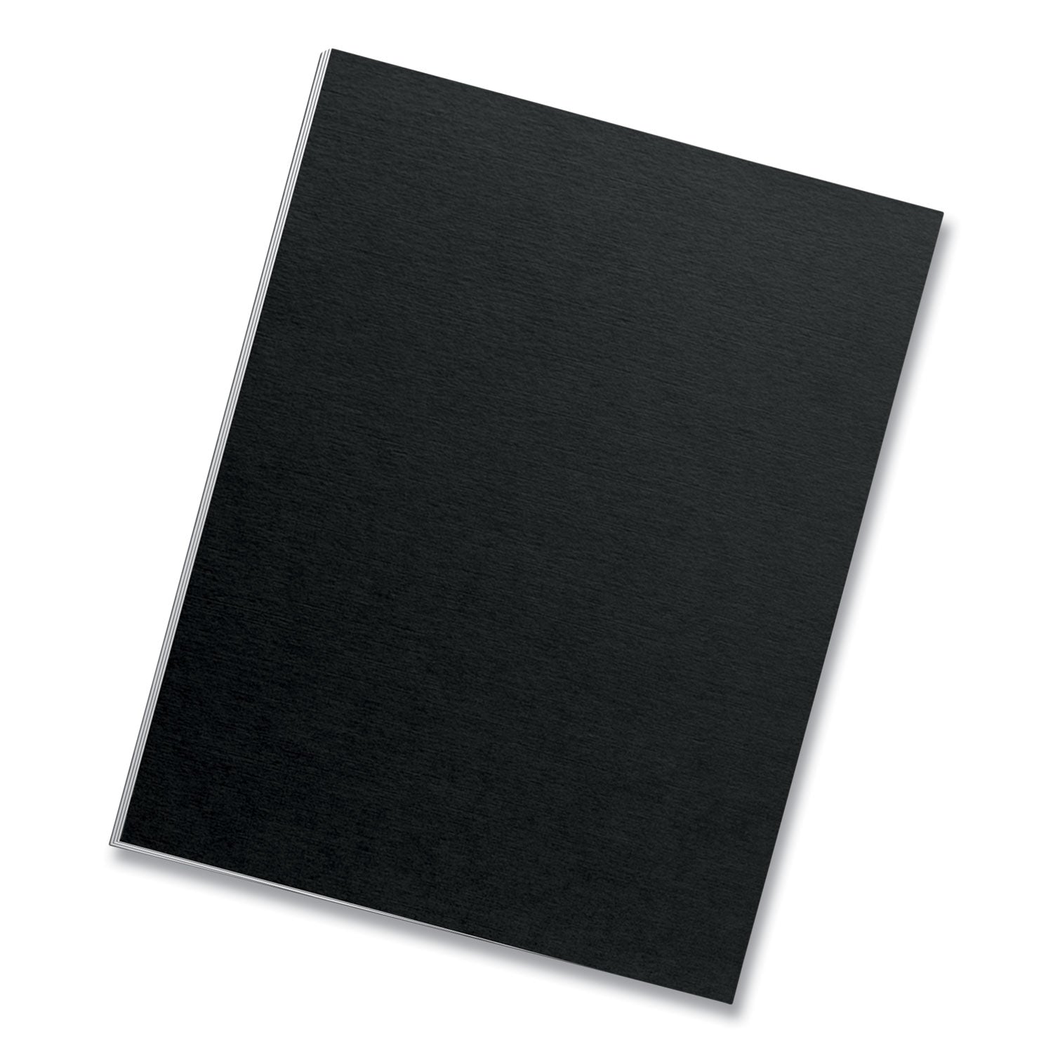 11" Height x 8.5" Width x 0.1" Depth - For Letter 8 1/2" x 11" Sheet - Rectangular - Black - Polypropylene - 1 Pack