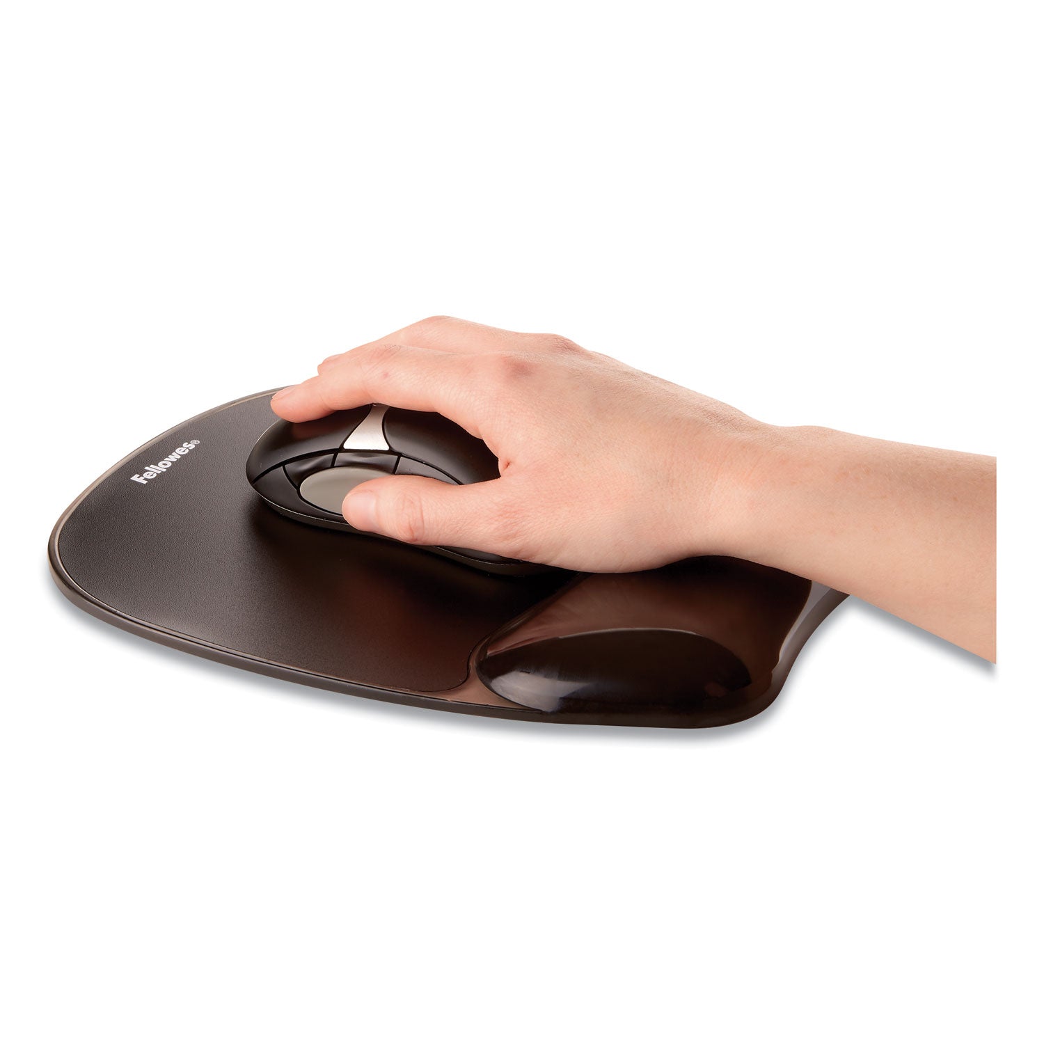 0.56" Height x 7.94" Width x 9.06" Depth - Black - Gel - 1 Each