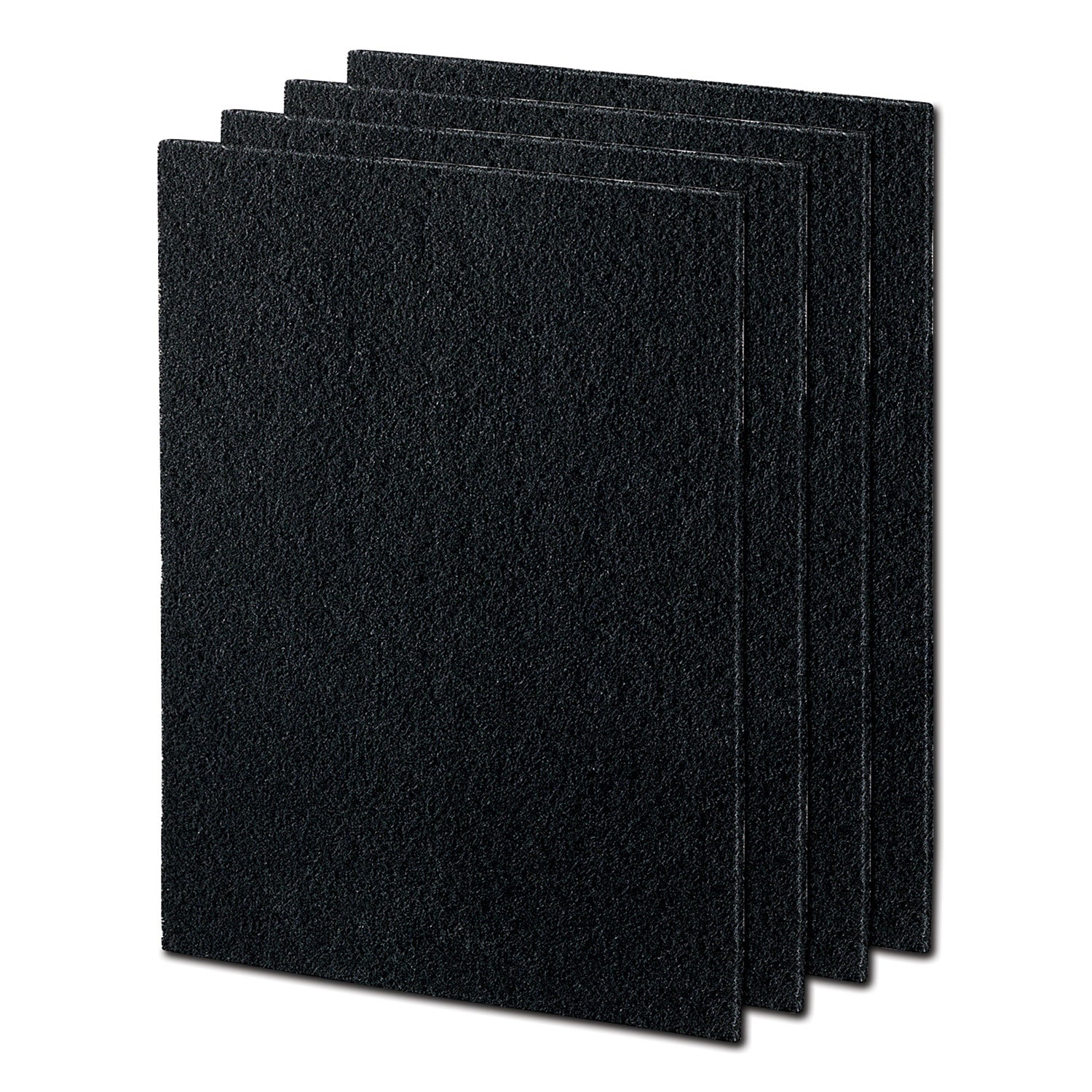 Activated Carbon - For Air Purifier - Remove Odor - 16.1" Height x 12.4" Width x 0.2" Depth - Carbon - 4 / Pack