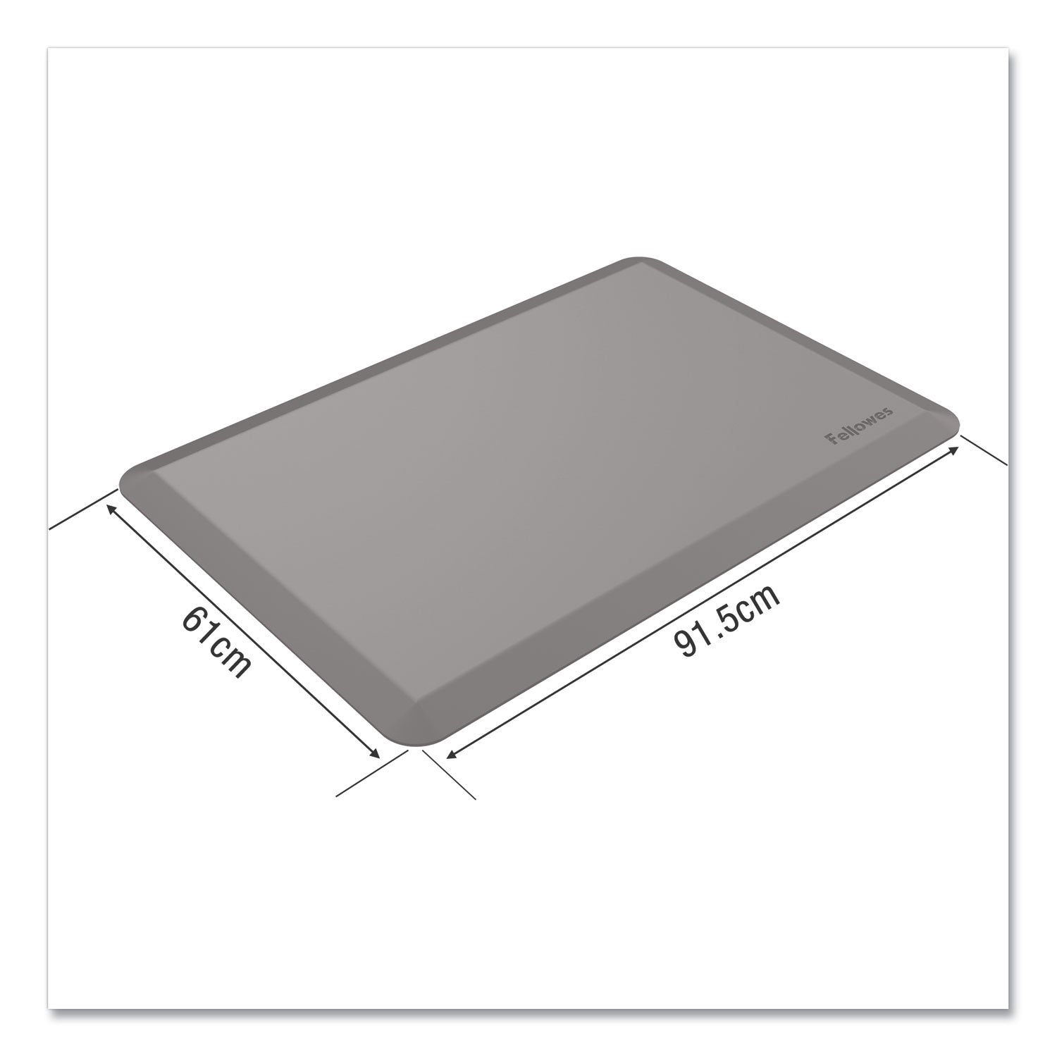 Floor - 36" Width x 24" Depth x 0.750" Thickness - Rectangular - Black - 1 Each