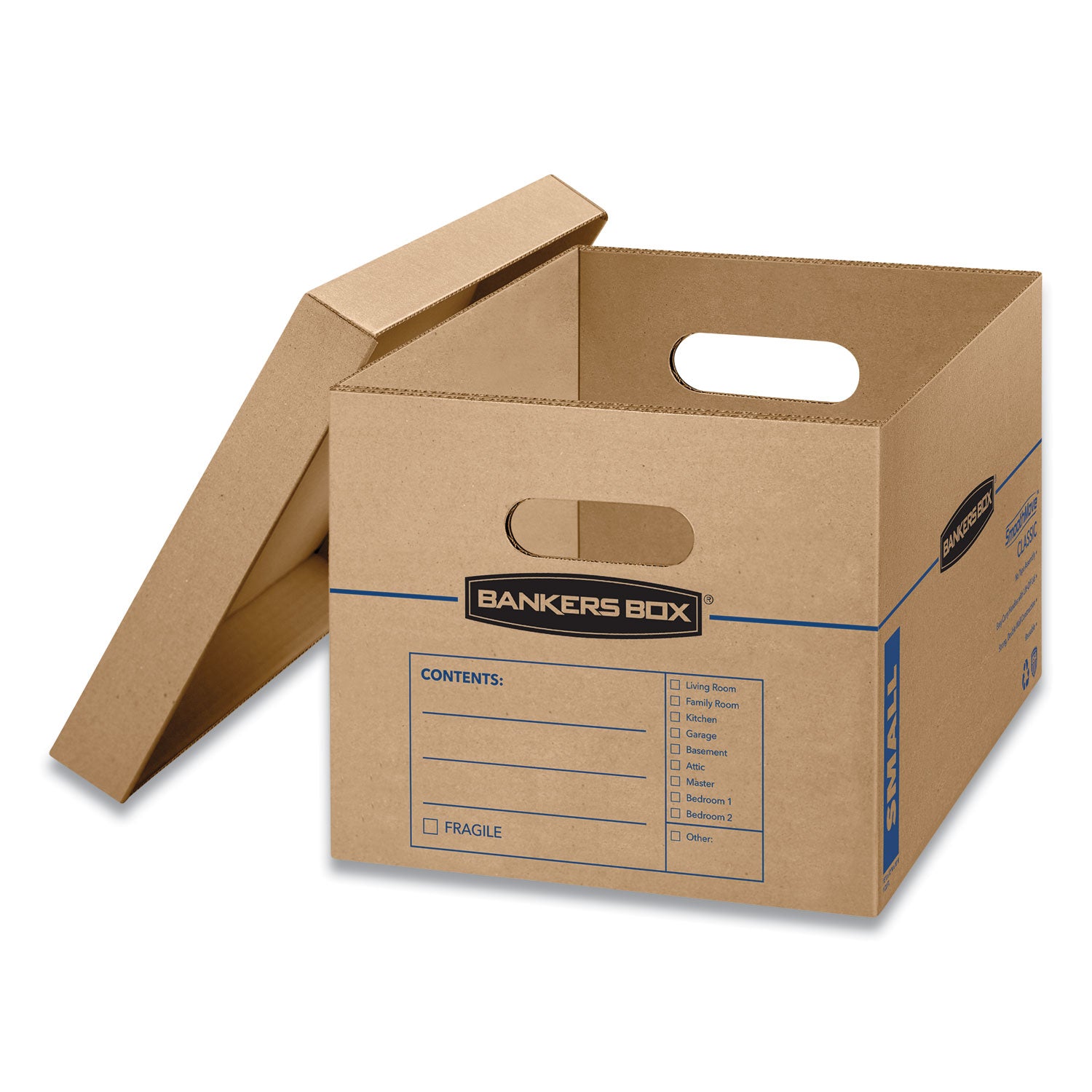 Internal Dimensions: 12" Width x 15" Depth x 10" Height - External Dimensions: 12.5" Width x 16.3" Depth x 10.5" Height - Lift-off Closure - Corrugated Cardboard - Kraft - Recycled - 20 / Carton