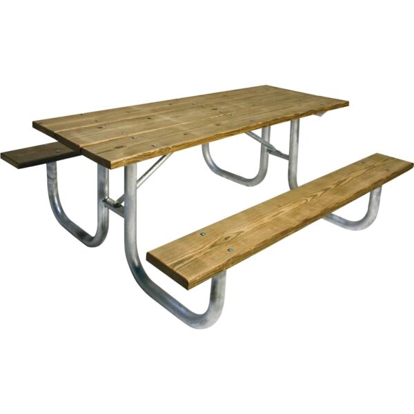 Heavy Duty Picnic Table Frame Kit – Frame Only – Welded 6ft or 8ft Galvanized