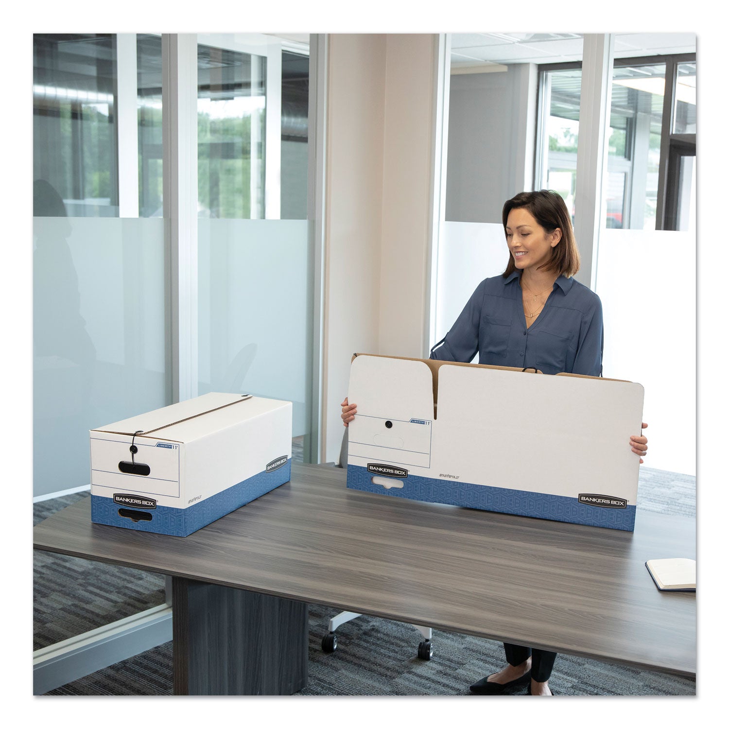 Bankers Box Liberty 24" Letter File Storage Boxes