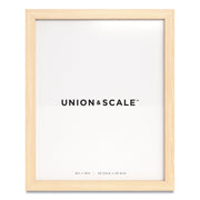 Essentials Wood Picture Frame, 8 X 10, Natural Frame