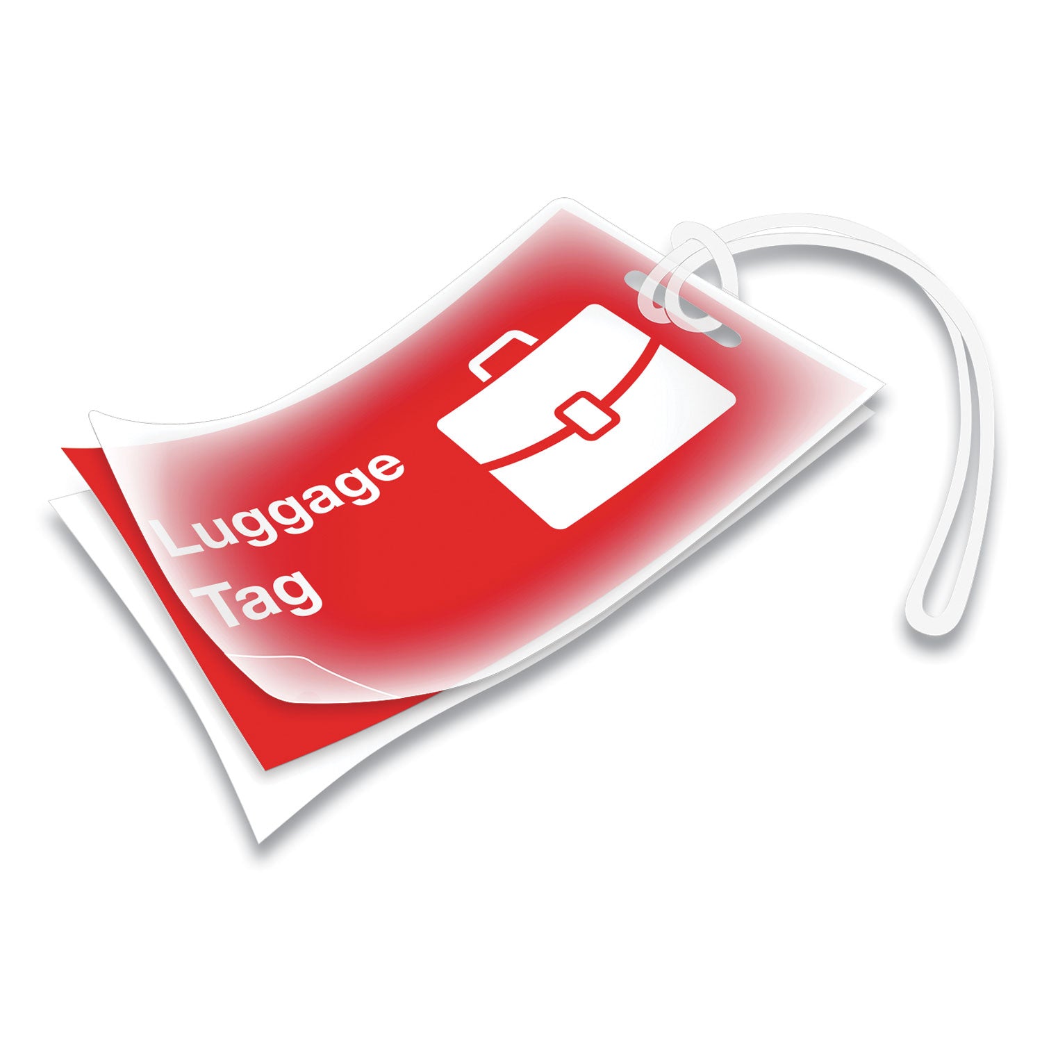 Laminating Pouch/Sheet Size: 2.50" Width x 5 mil Thickness - Type G - Glossy - for Luggage Tag, Document - Durable - Clear - 50 / Pack