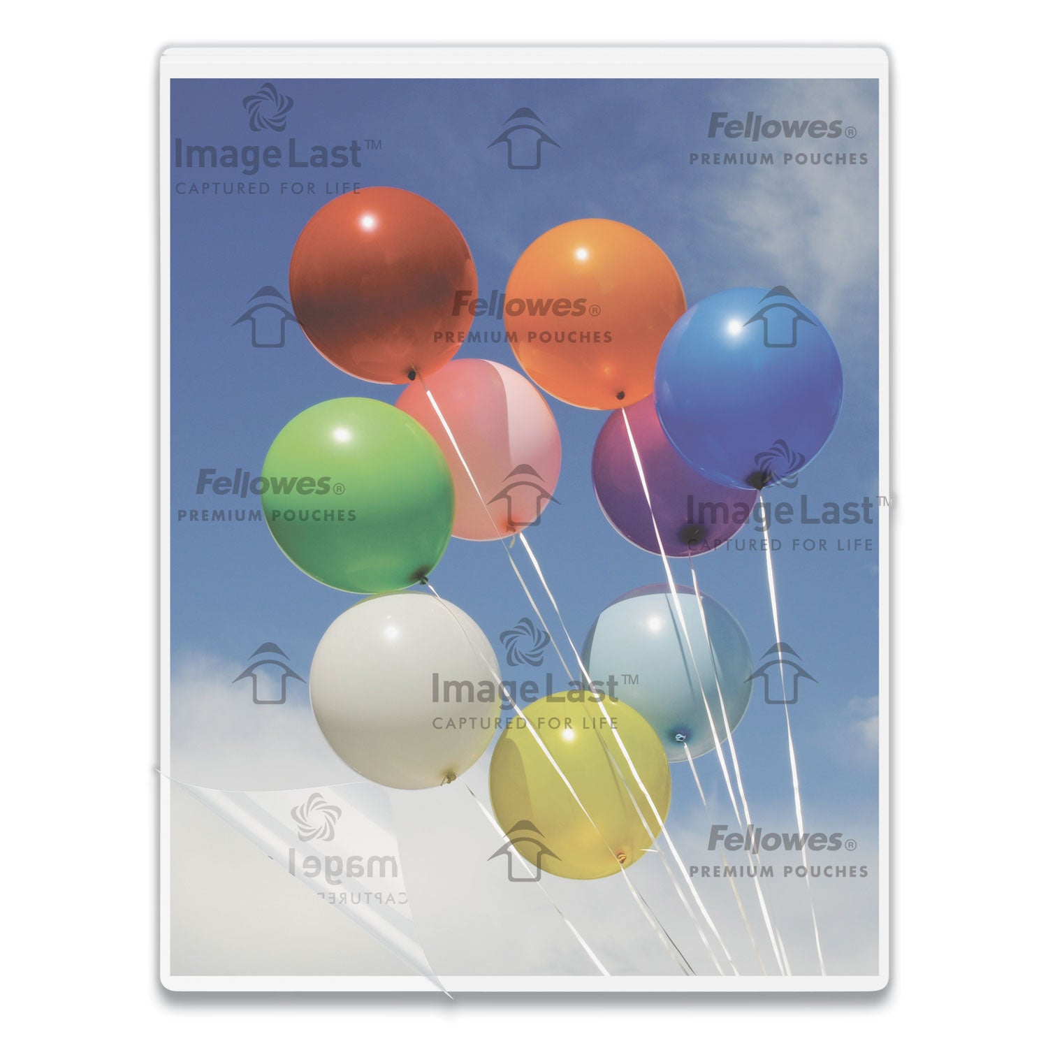 Fellowes ImageLast Jam-Free Premium Thermal Laminating Pouches - Sheet Size Supported: Letter - Laminating Pouch/Sheet Size: 9" Width x 3 mil Thickness - for Document - Durable, UV Resistant, Fade Resistant, Jam-free - Clear - 1 Pack