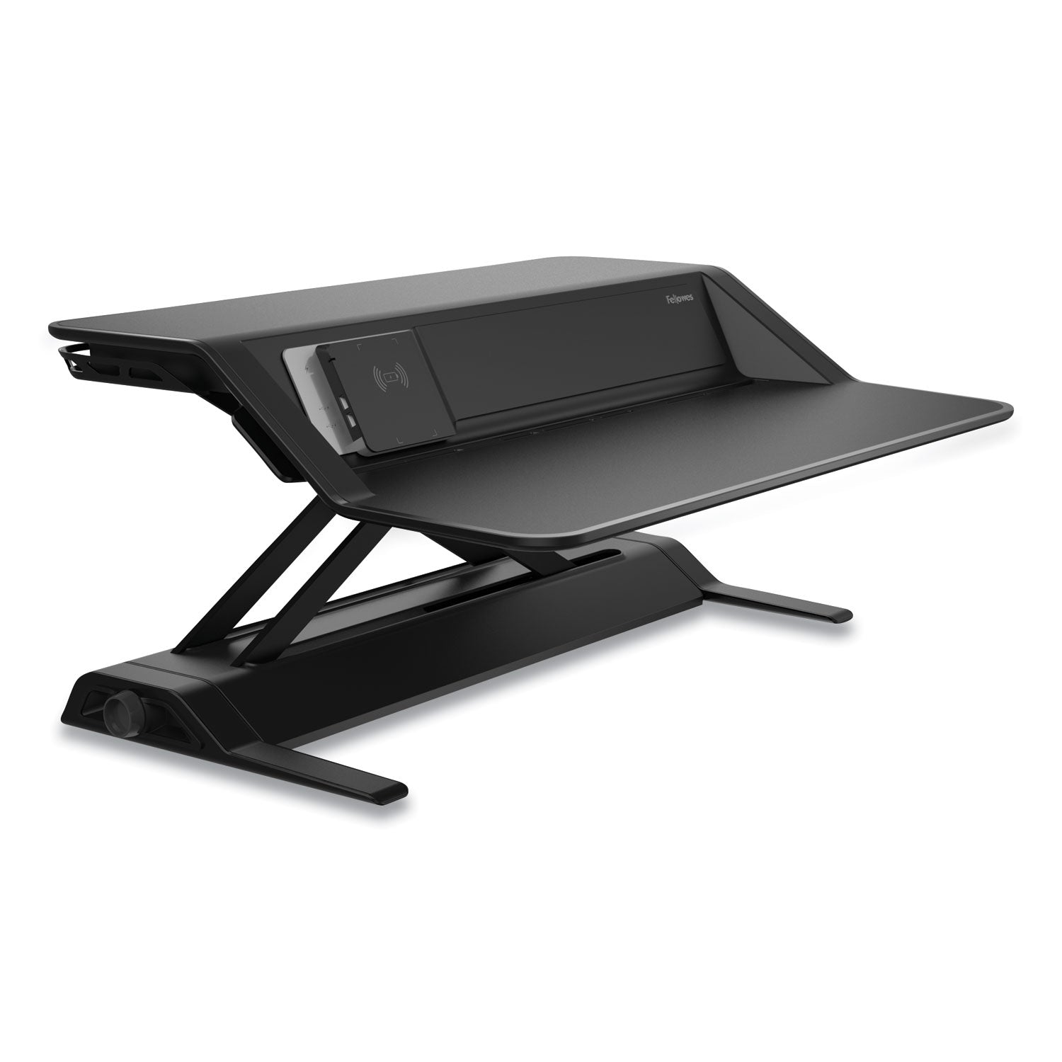 35 lb Load Capacity - 5.50" Height x 32.75" Width x 24.25" Depth - Black - Antimicrobial