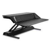 35 lb Load Capacity - 5.50" Height x 32.75" Width x 24.25" Depth - Black - Antimicrobial