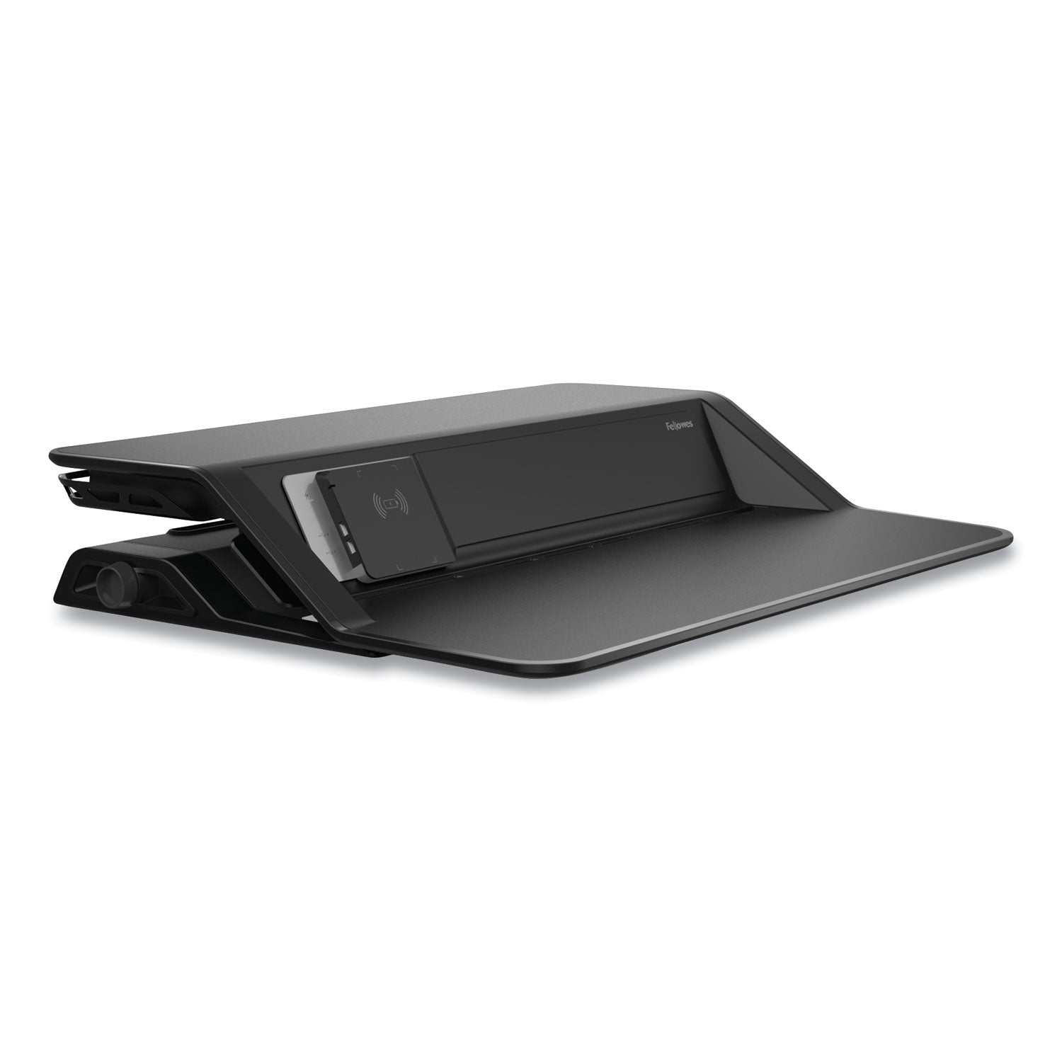 35 lb Load Capacity - 5.50" Height x 32.75" Width x 24.25" Depth - Black - Antimicrobial