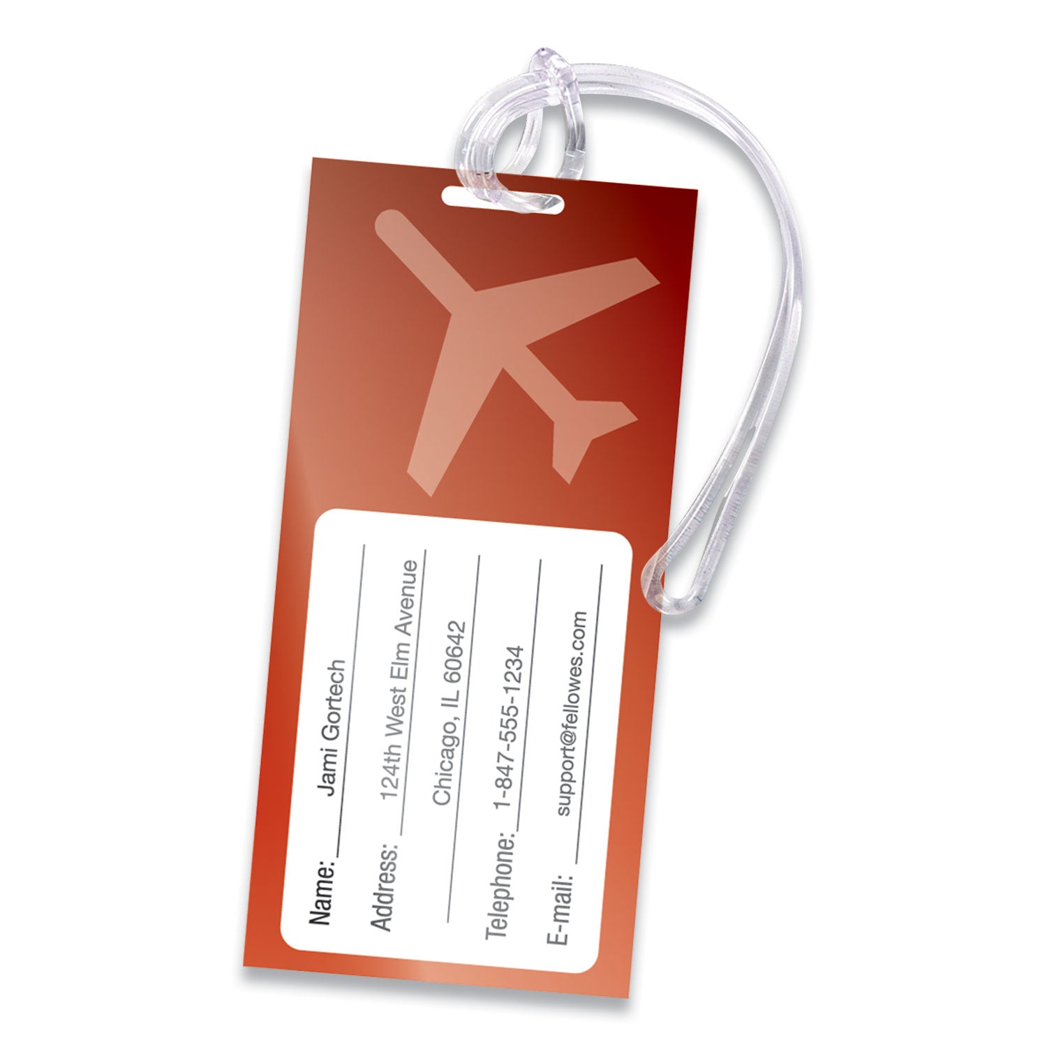 Laminating Pouch/Sheet Size: 2.50" Width x 5 mil Thickness - Type G - Glossy - for Luggage Tag, Document - Durable - Clear - 50 / Pack