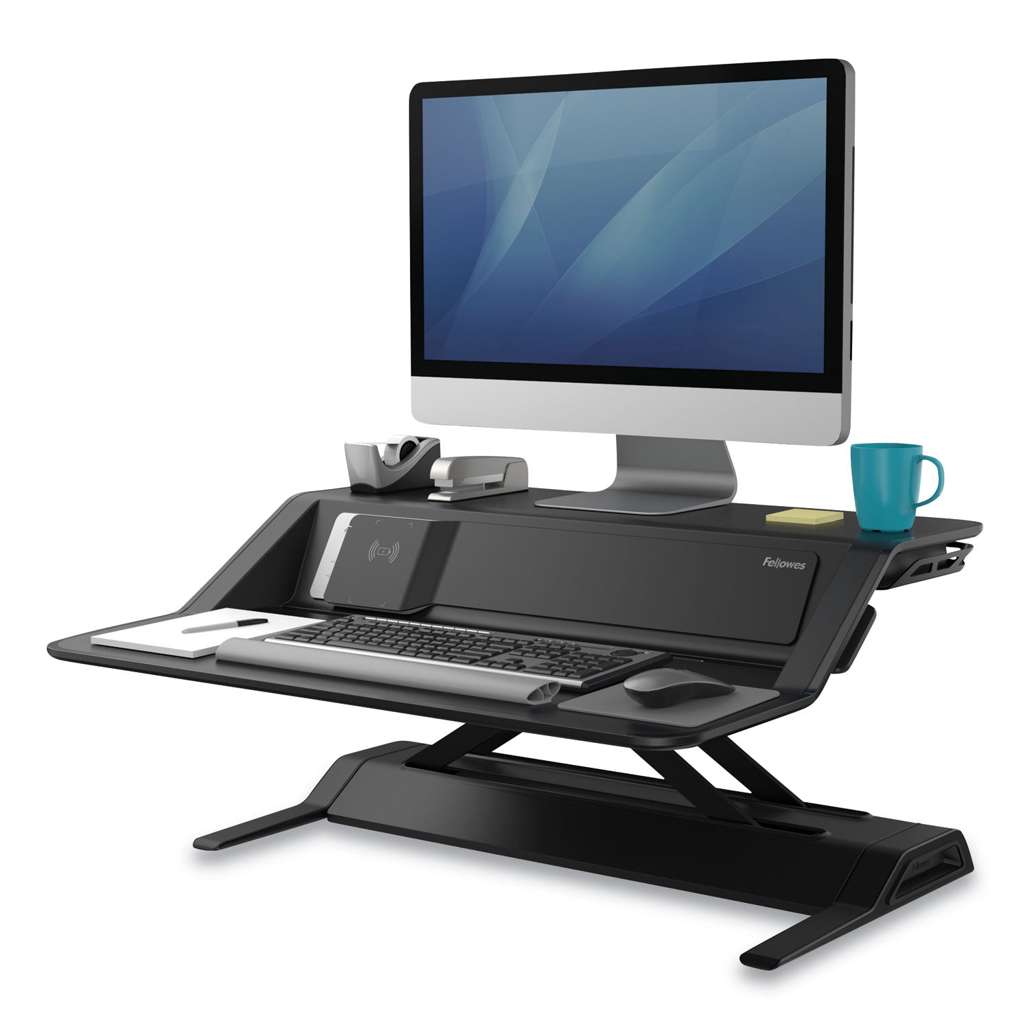 35 lb Load Capacity - 5.50" Height x 32.75" Width x 24.25" Depth - Black - Antimicrobial