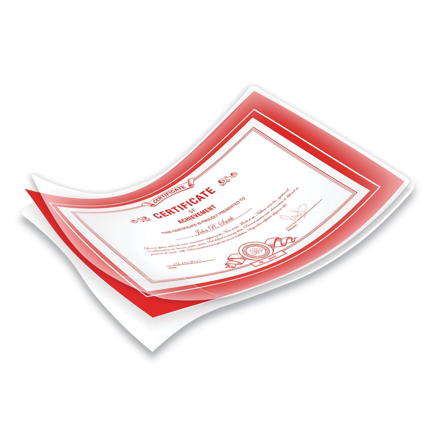 Fellowes ImageLast Letter-Size Laminating Pouches, 9" x 11.5", 5 mil, Glossy, Clear, 1 Pack