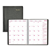 Brownline Monthly Planner - Monthly - 14 Month - December 2025 to January 2027 - Wire Bound - Black Cover - Reference Calendar - 1 Each