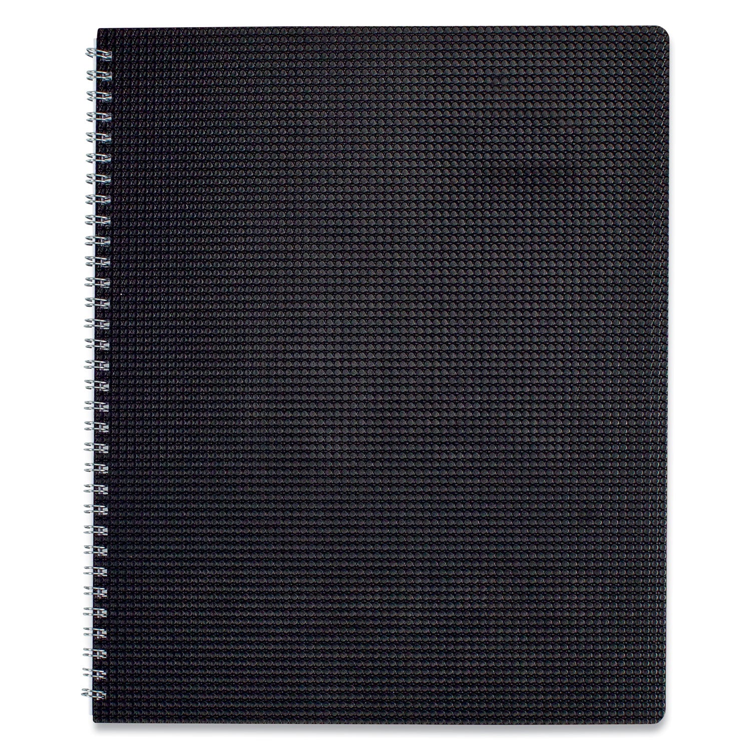 Brownline Duraflex Monthly Planner, 14-Month, December 2025–January 2027, 11" x 8.5", Twin Wire, Black Poly Cover, Heavy Duty, Notepad, Reference & Address Directory, 1 Each