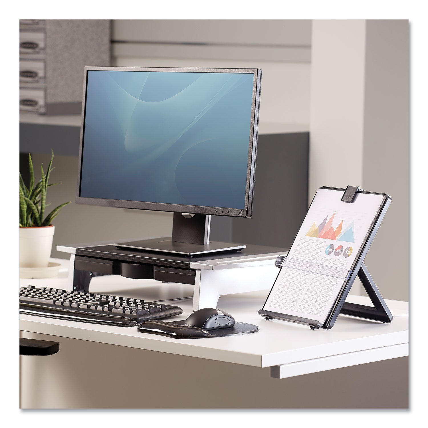 11.3" Height x 10.1" Width x 7.4" Depth - Black - Plastic