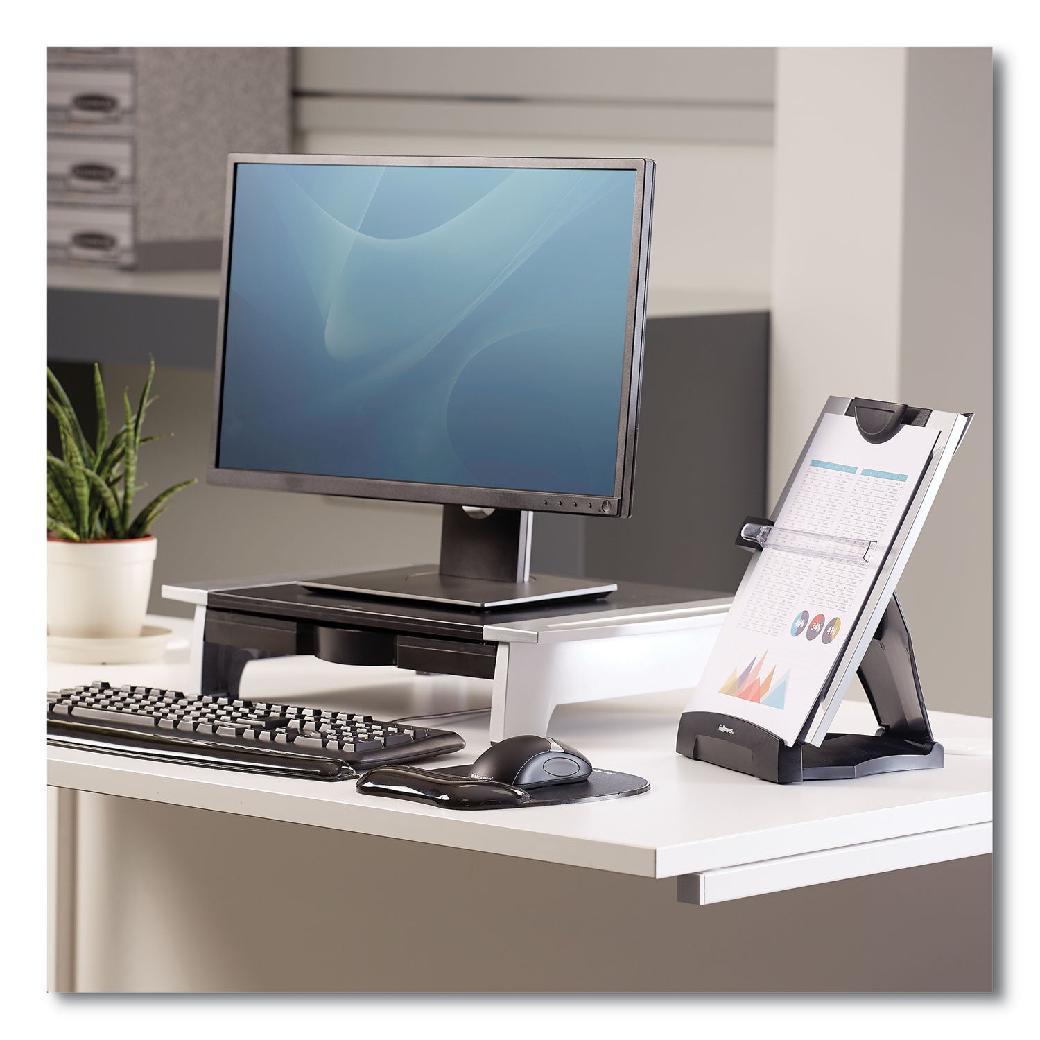 15" Height x 10.3" Width x 6" Depth - Black, Silver