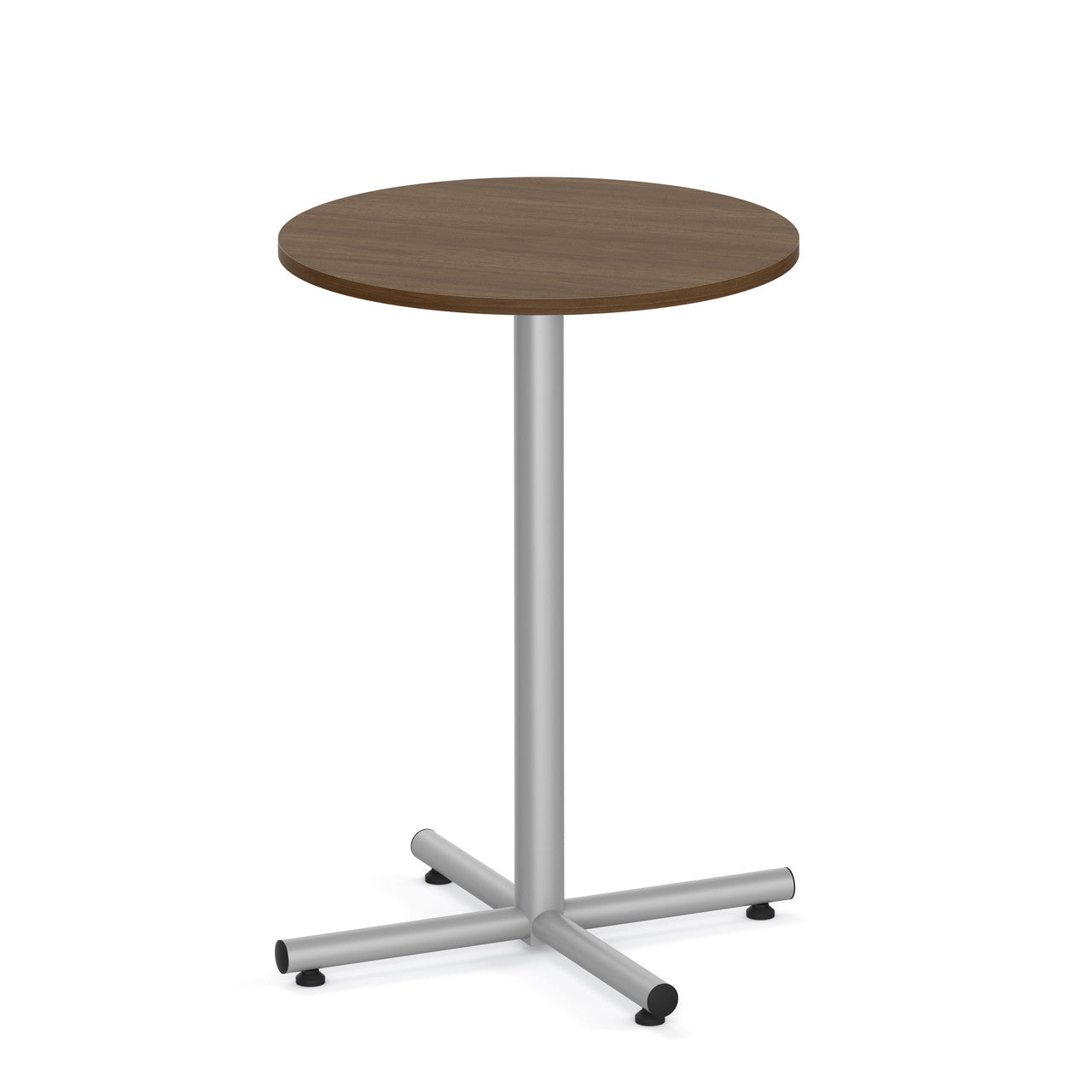 OfficeSource Conference/Multi-Purpose Tables 30" Round Table Top - Requires Base - Modern Walnut