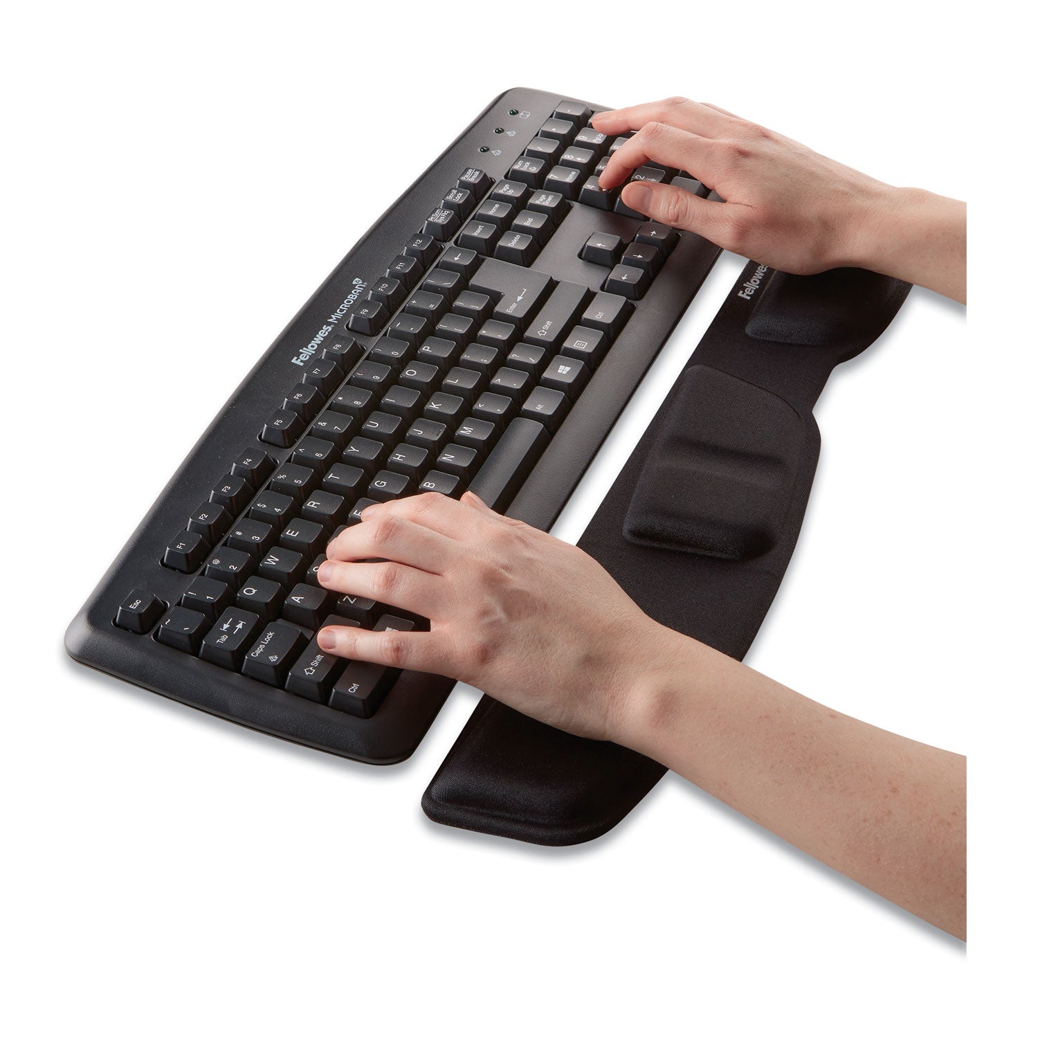 0.63" Height x 18.25" Width x 3.38" Depth - Black - Polyurethane - 1
