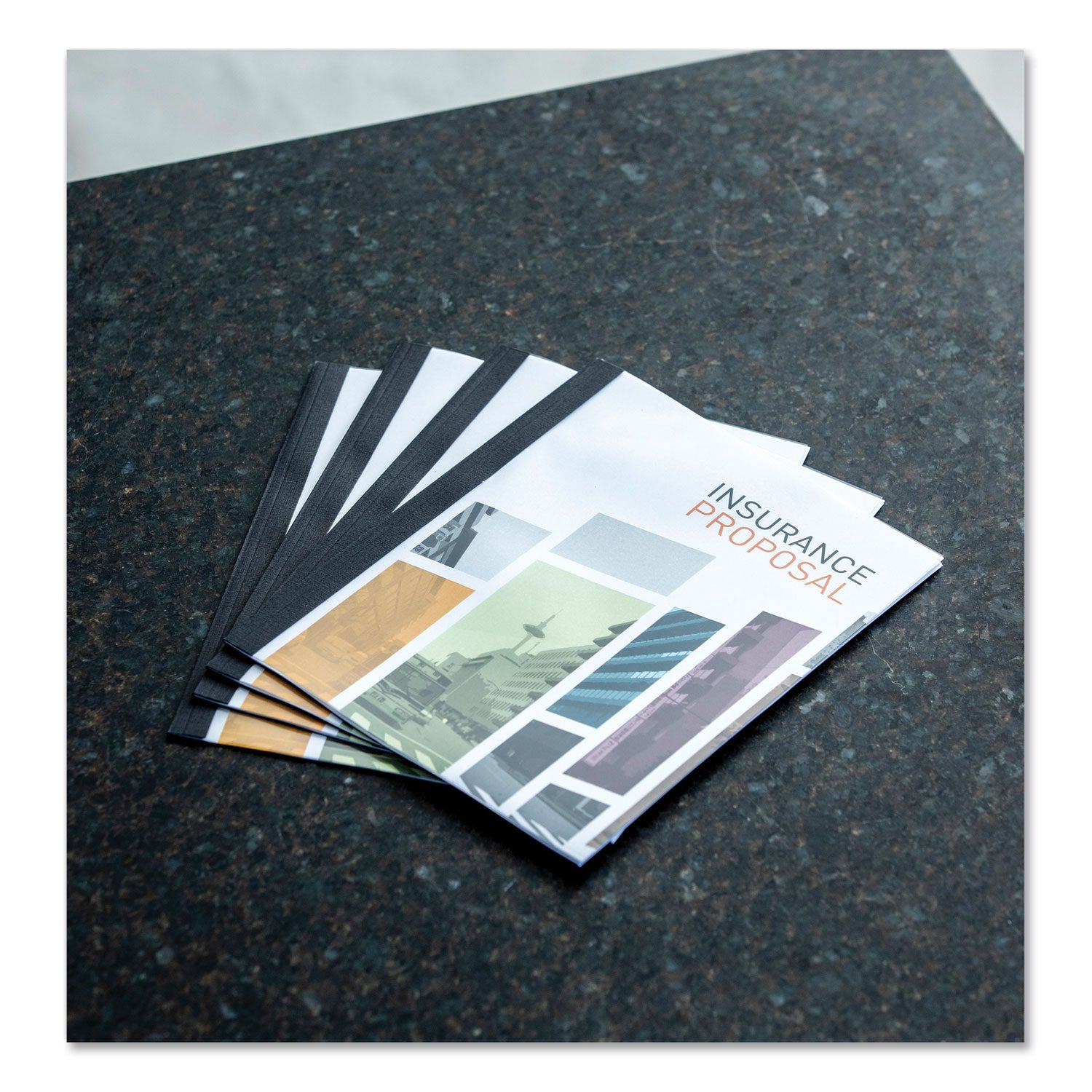 Fellowes Thermal Presentation Covers - 11" Height x 8.5" Width x 0.3" Depth - 0.25" Maximum Capacity - 60 x Sheet Capacity - Rectangular - Black, Clear - Polyvinyl Chloride (PVC) - 1 Pack