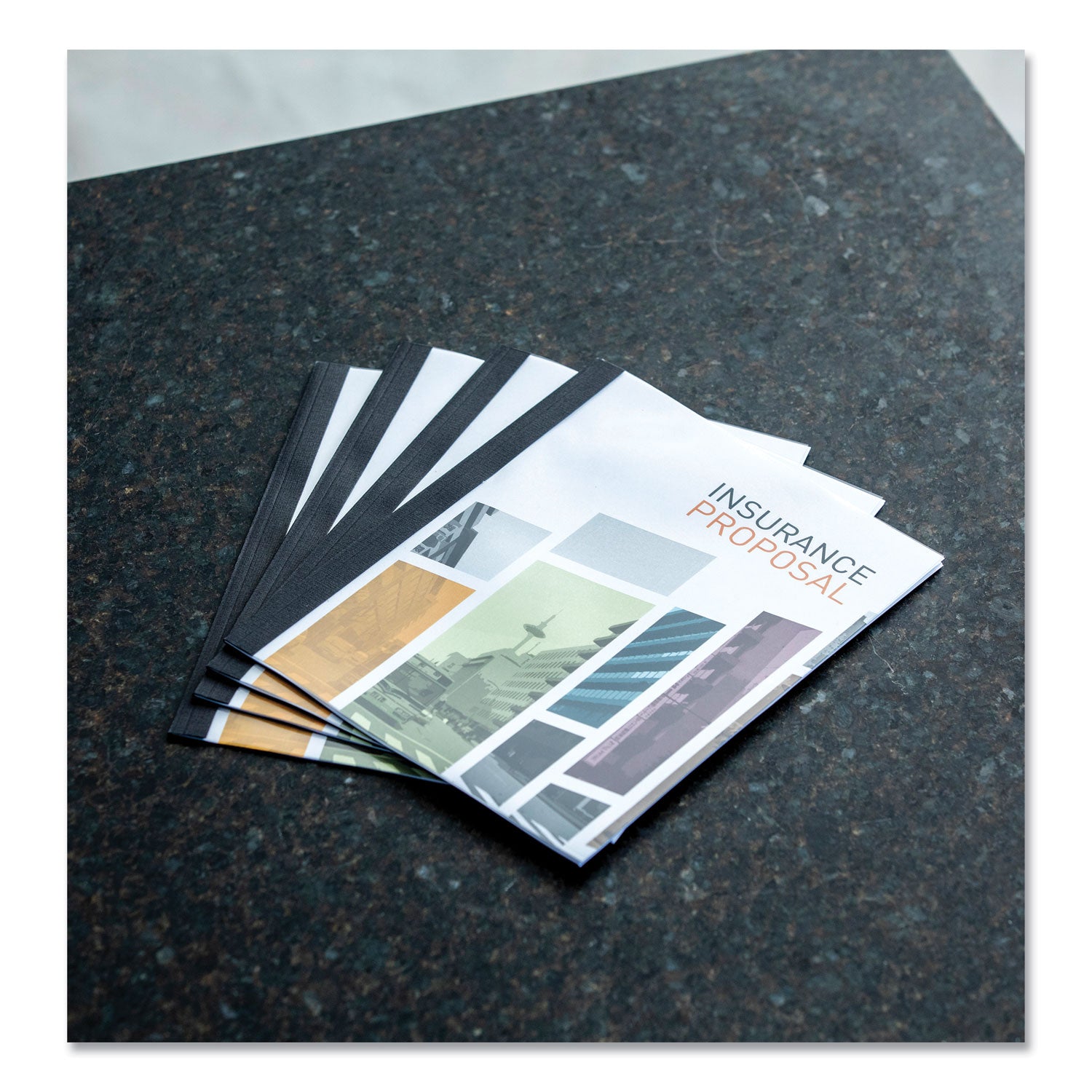 Fellowes Thermal Presentation Covers - 11" Height x 8.5" Width x 0.1" Depth - 62.5 mil Maximum Capacity - 15 x Sheet Capacity - Rectangular - Black, Clear - Polyvinyl Chloride (PVC) - 1 Pack