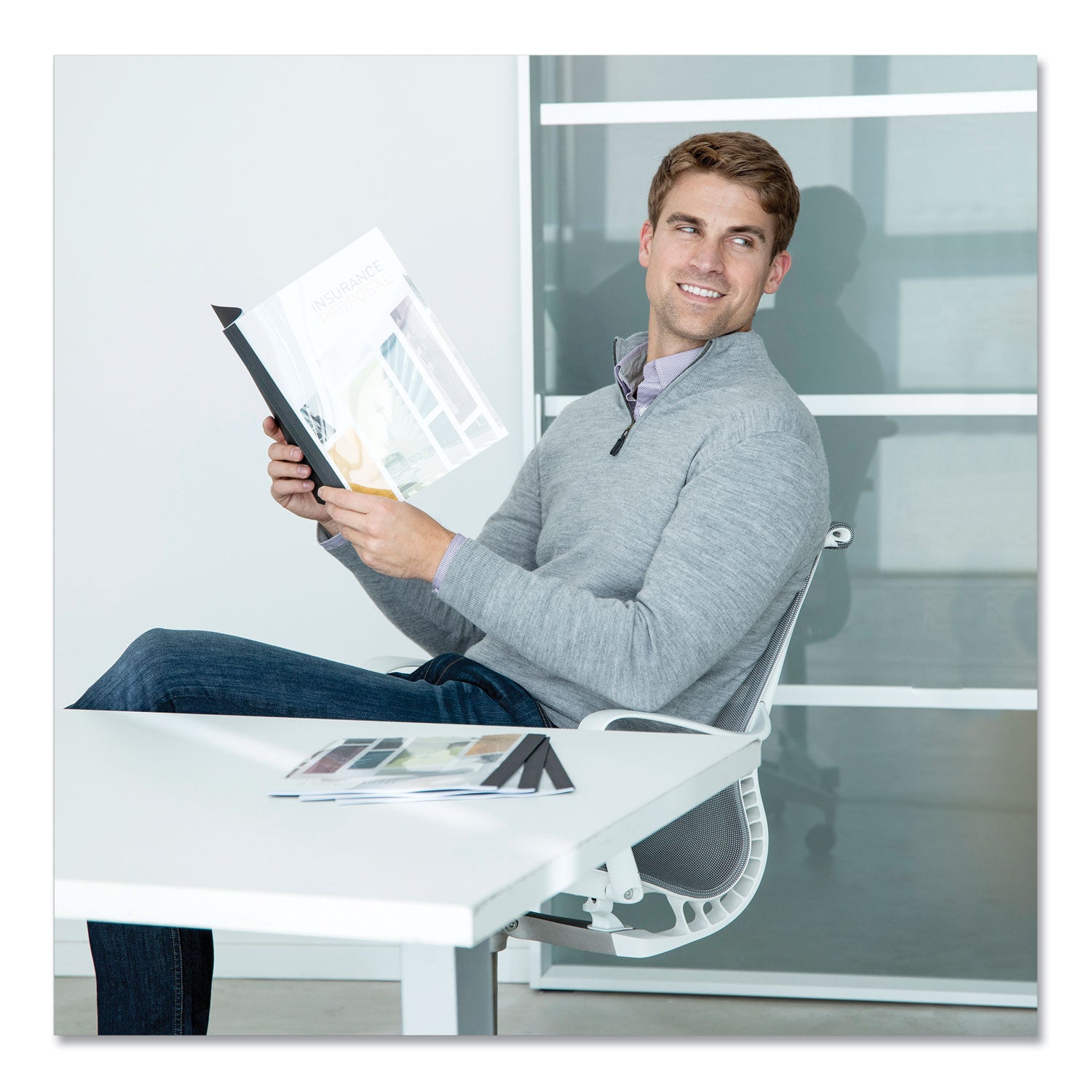 Fellowes Thermal Presentation Covers - 11" Height x 8.5" Width x 0.4" Depth - 90 x Sheet Capacity - Rectangular - Black, Clear - Polyvinyl Chloride (PVC) - 1 Pack