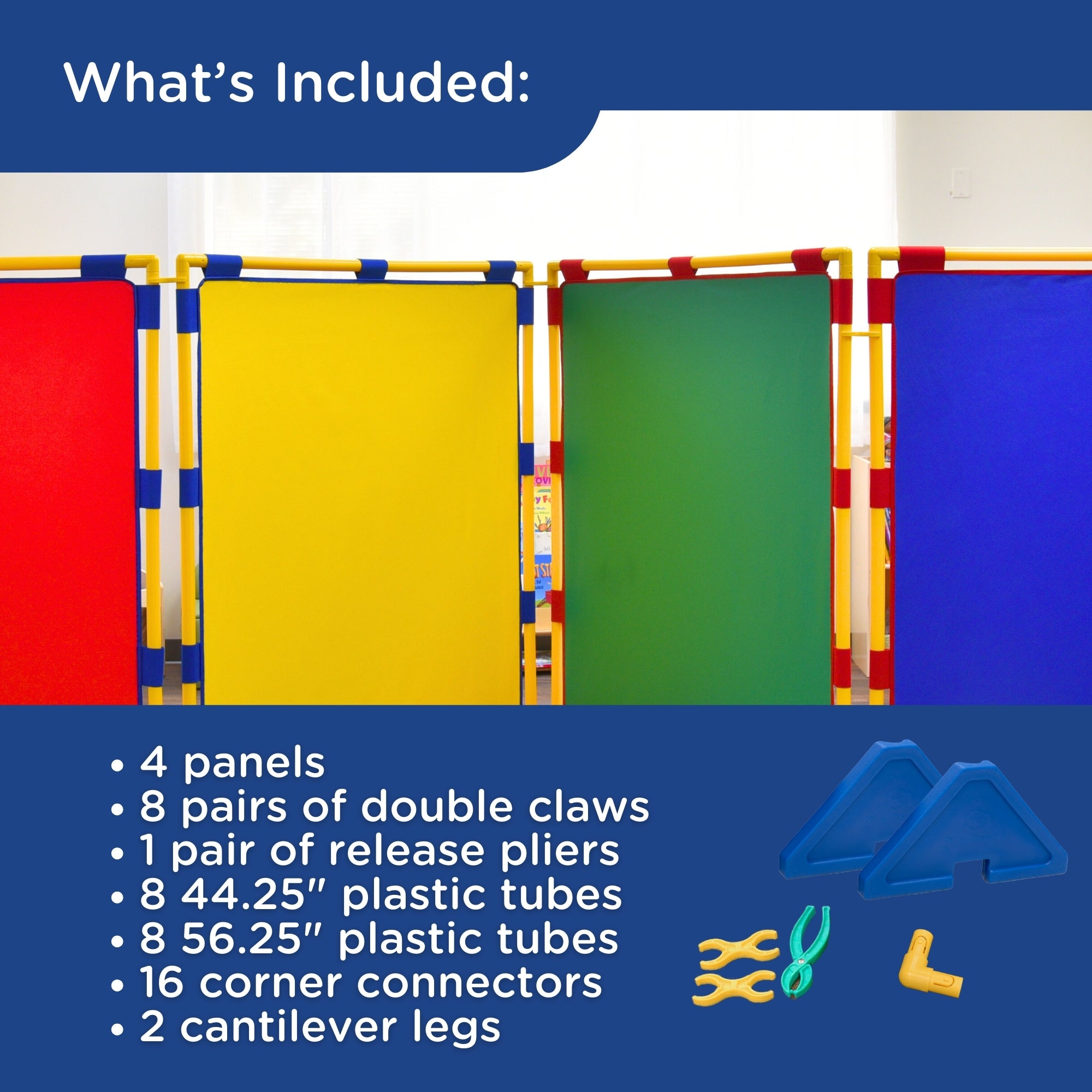 Big Screen PlayPanel - Set of 4 - Rainbow