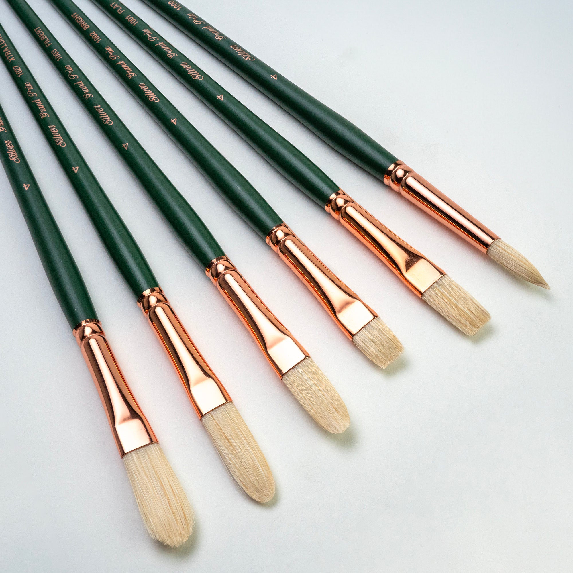 Grand Prix Size 4 Variety Set, 6 Brushes