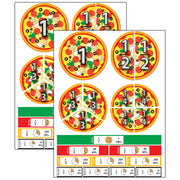 (2 ST) MAGNET DIECUT PIZZA FRACTION