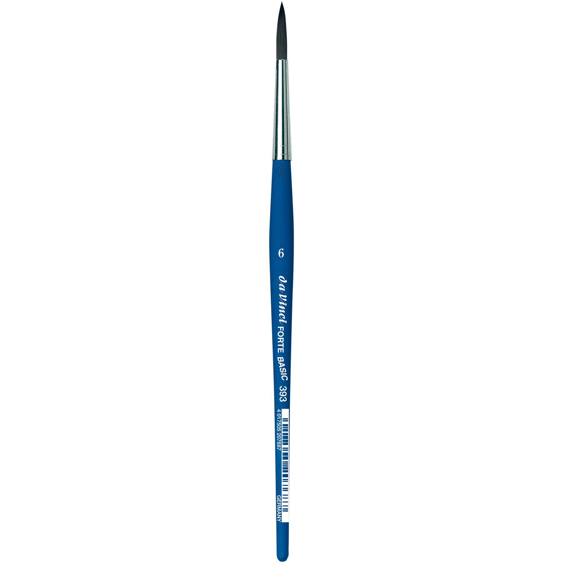 FORTE BASIC Student Brush, Synthetic, Acrylic, Round, Series 393, Size 6