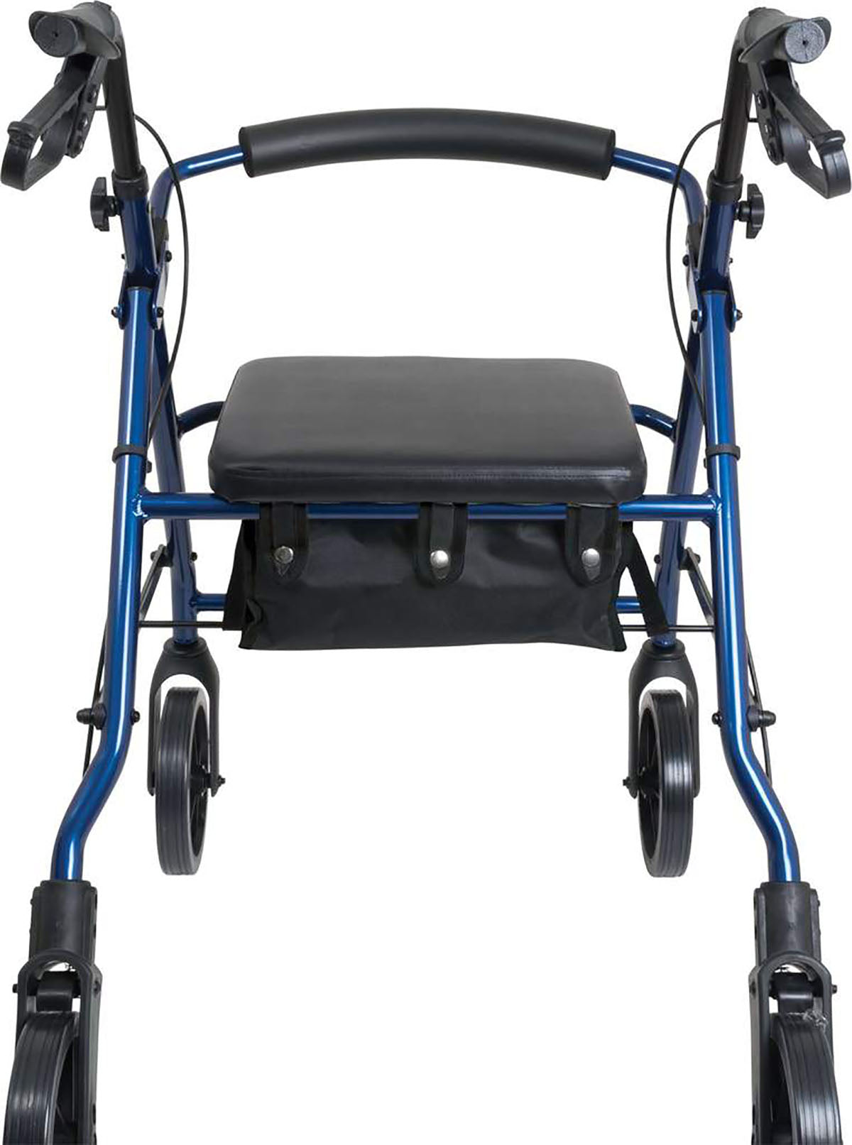 ProBasics Aluminum Rollator with 6-inch Wheels, Blue
