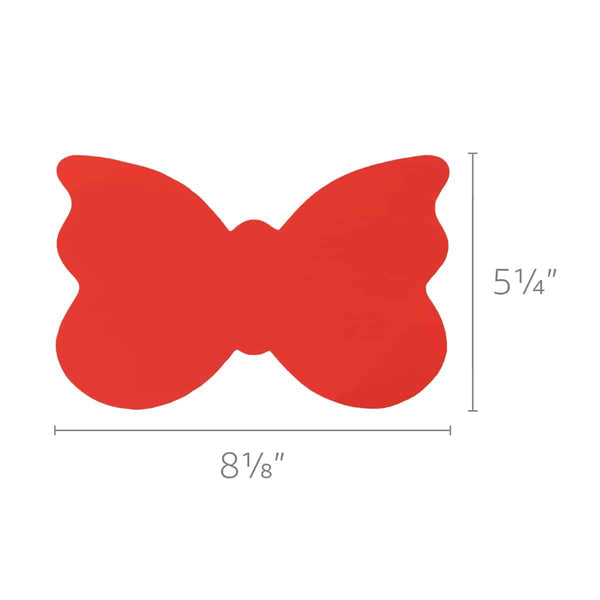 Bright Cutouts - 40 ct., 8" Butterfly, Asst'd Colors