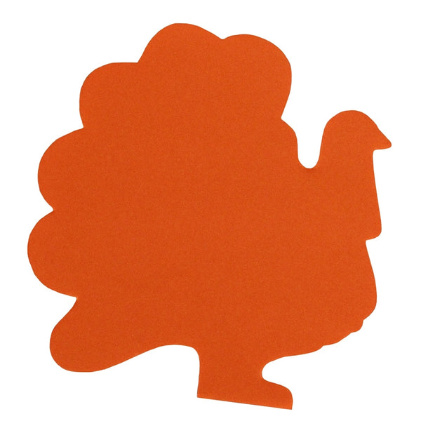 Bright Cutouts - 40 ct., 5.5" Turkey, White