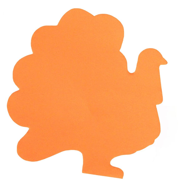 Bright Cutouts - 240 ct., 5.5" Turkey, White