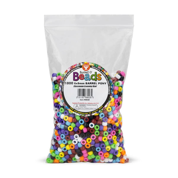 Beads 1800 6x9mm Barrel Pony