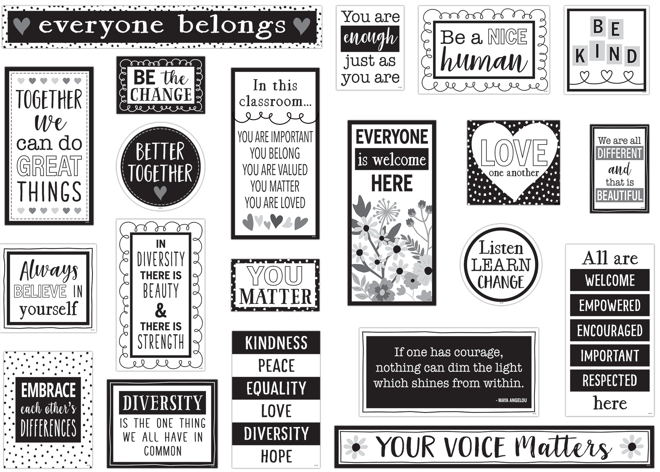 Celebrate Diversity Mini Bulletin Board
