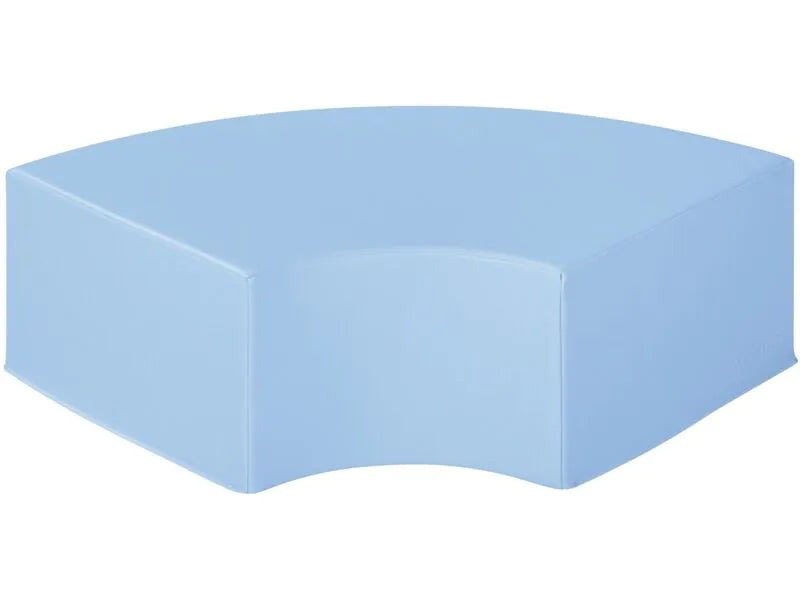 Quarter Circle - Light Blue